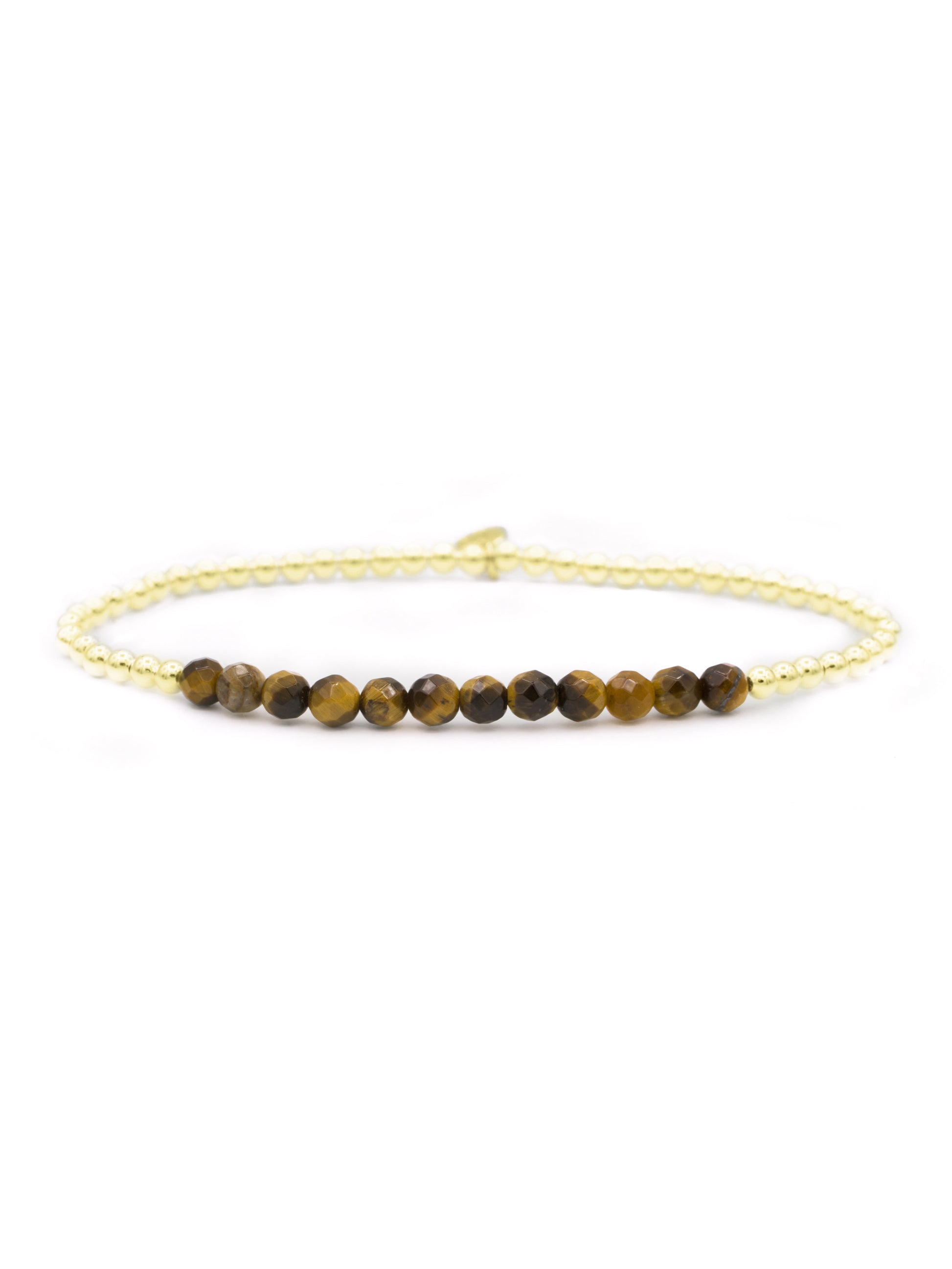 Universe Armband Tiger Eye - 0.00 / 0.00 / Rhodium Plated