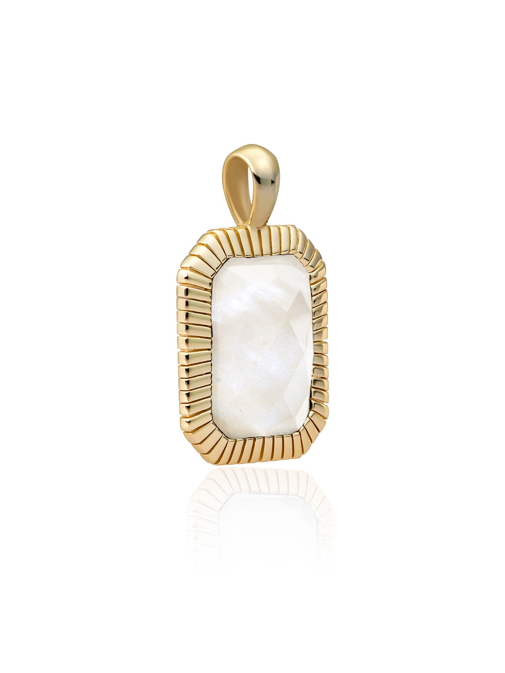 Baguette Pendant Mother of Pearl