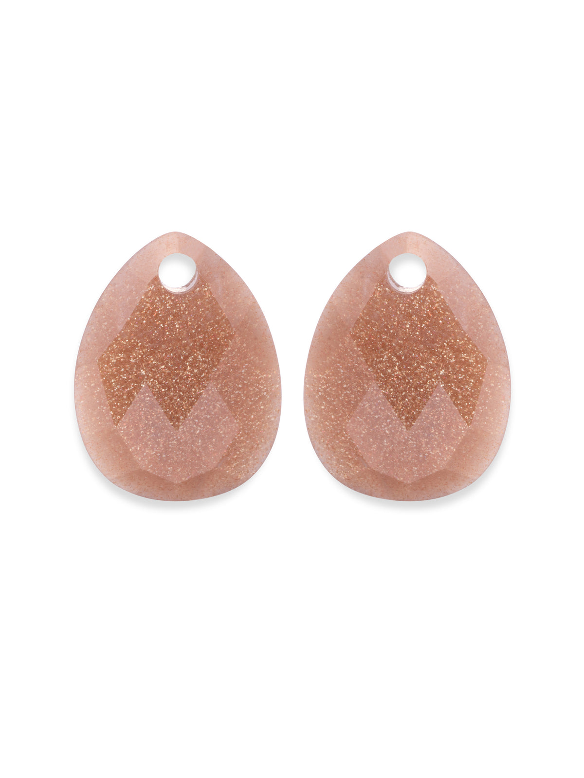 Oorbel Edelstenen Afterglow Sunstone - Oorbel Edelstenen Afterglow Sunstone