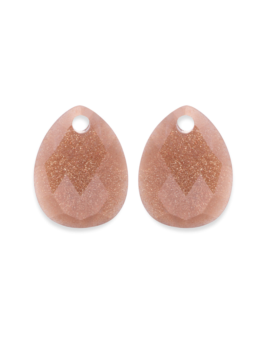 Oorbel Edelstenen Afterglow Sunstone - Oorbel Edelstenen Afterglow Sunstone