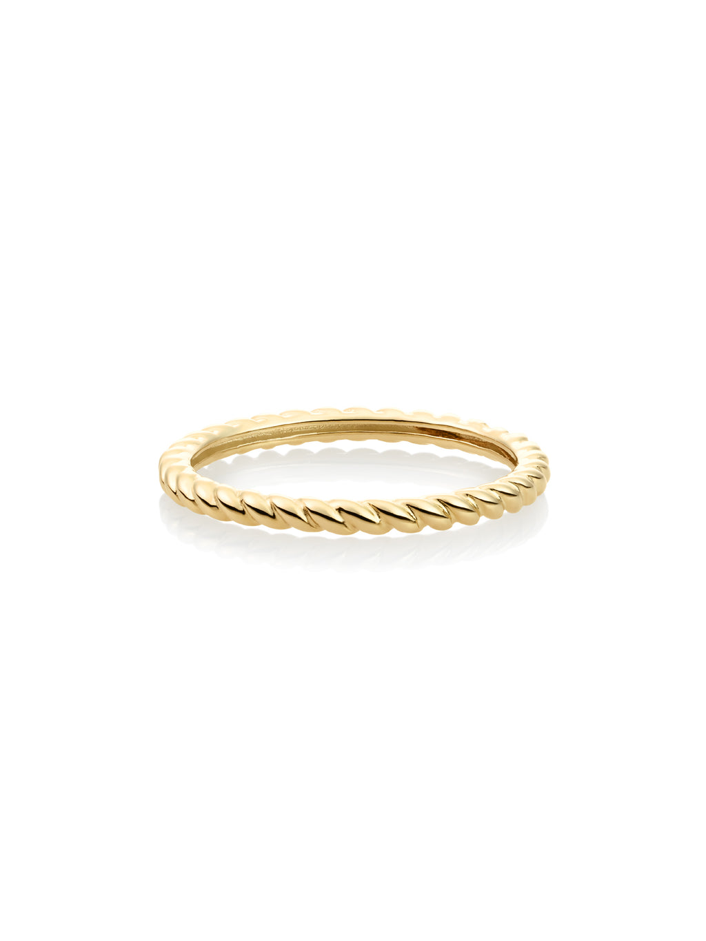 Twist Ring Additional 9K Goud