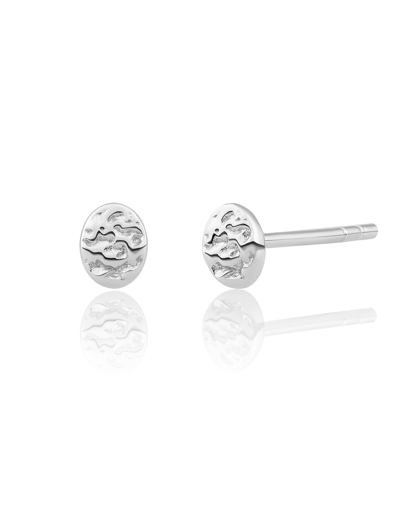 Fuse Studs - Rhodium Plated