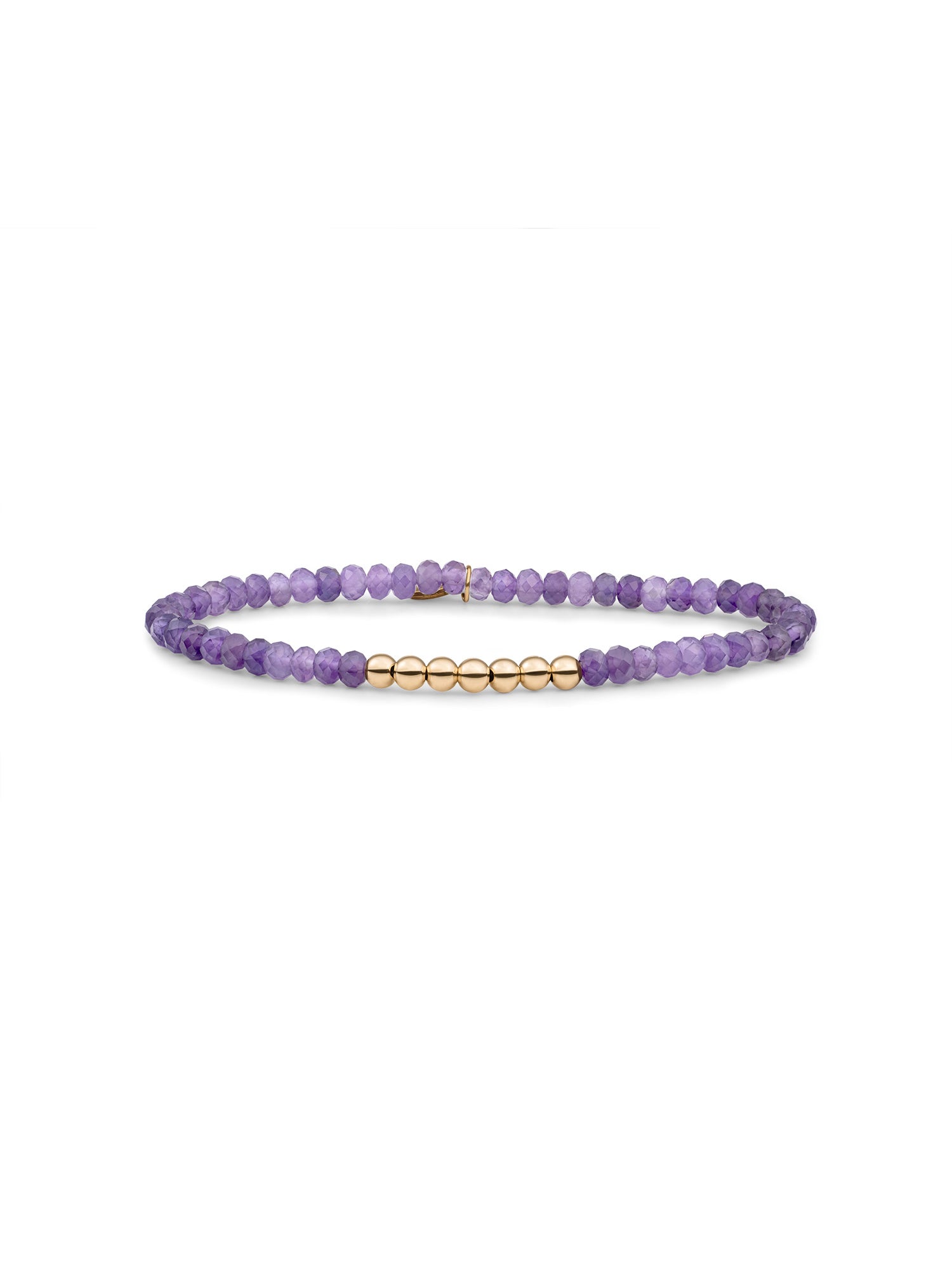 Reverse Universe Armband Amethyst - Gold Plated