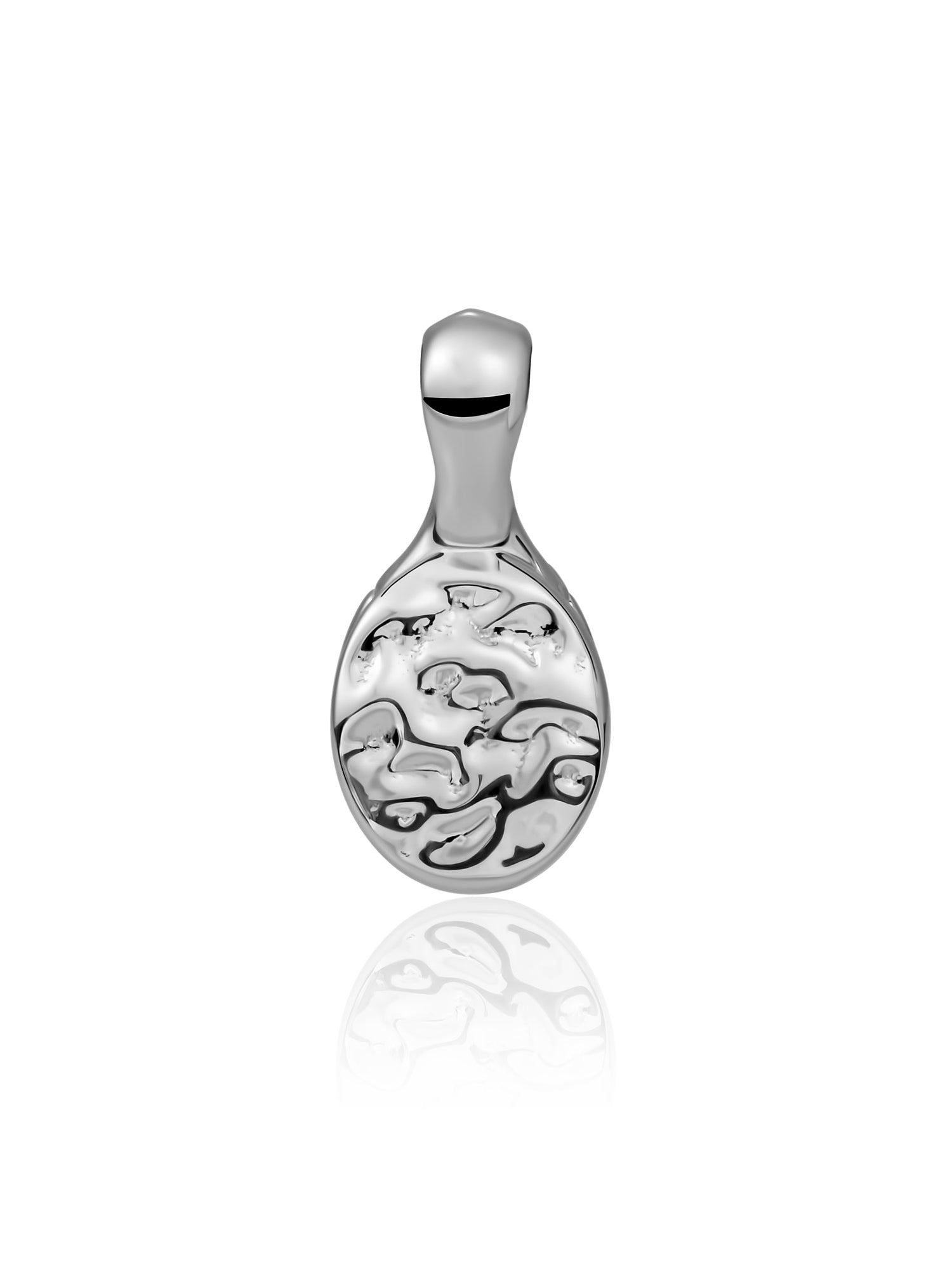Pendant Clip Fuse - Rhodium Plated