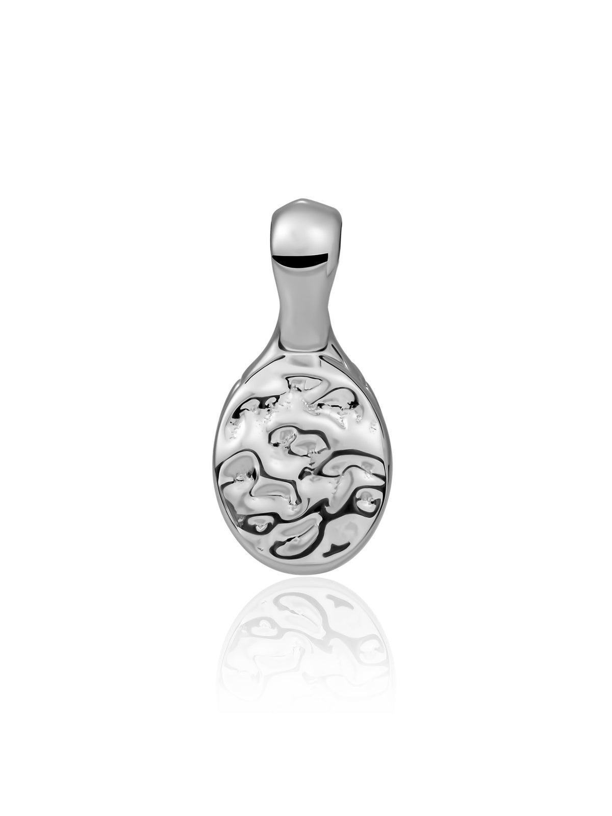 Pendant Clip Fuse - Rhodium Plated