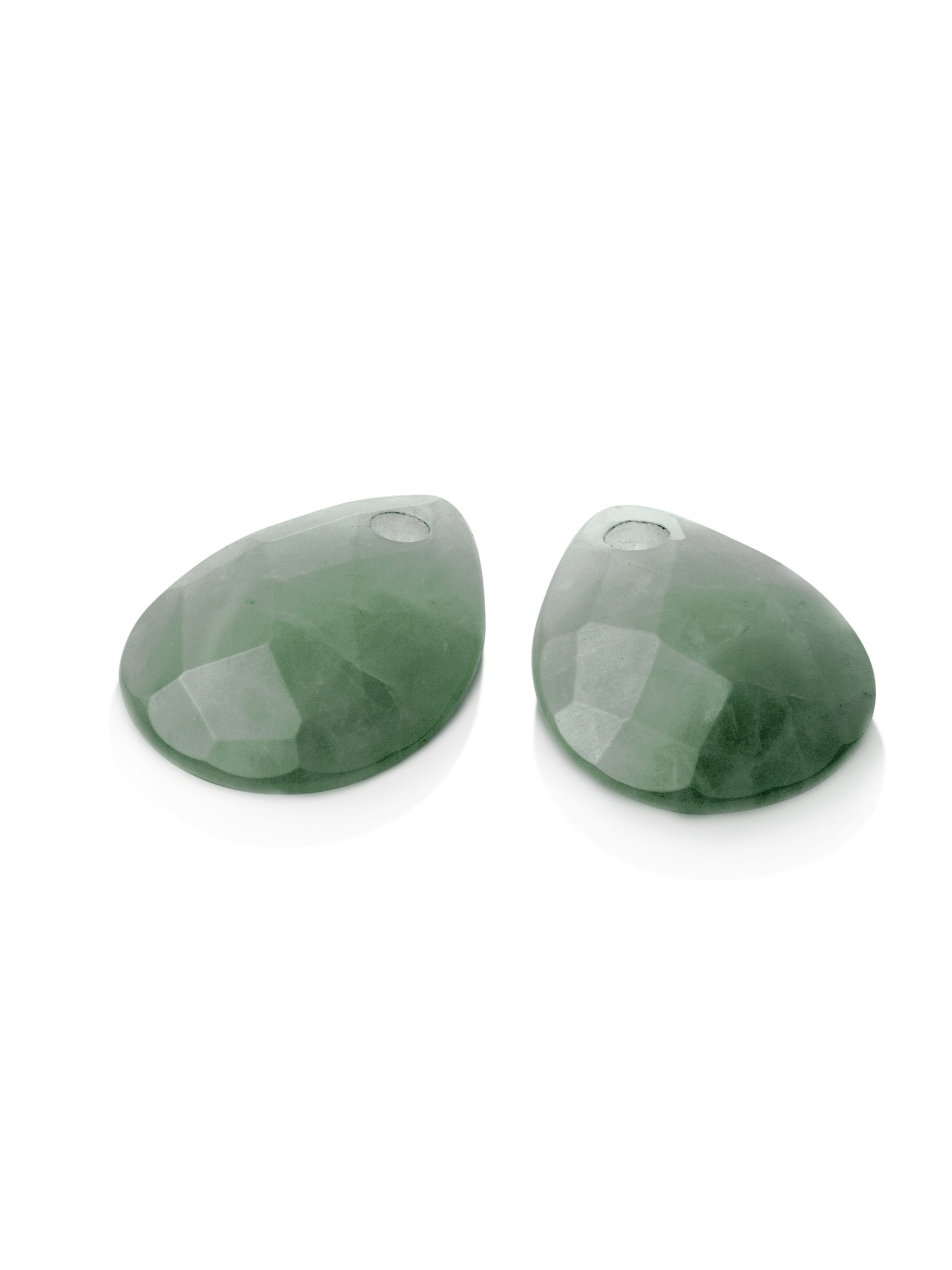 Oorbel Edelstenen Afterglow Green Aventurine - Oorbel Edelstenen Afterglow Green Aventurine
