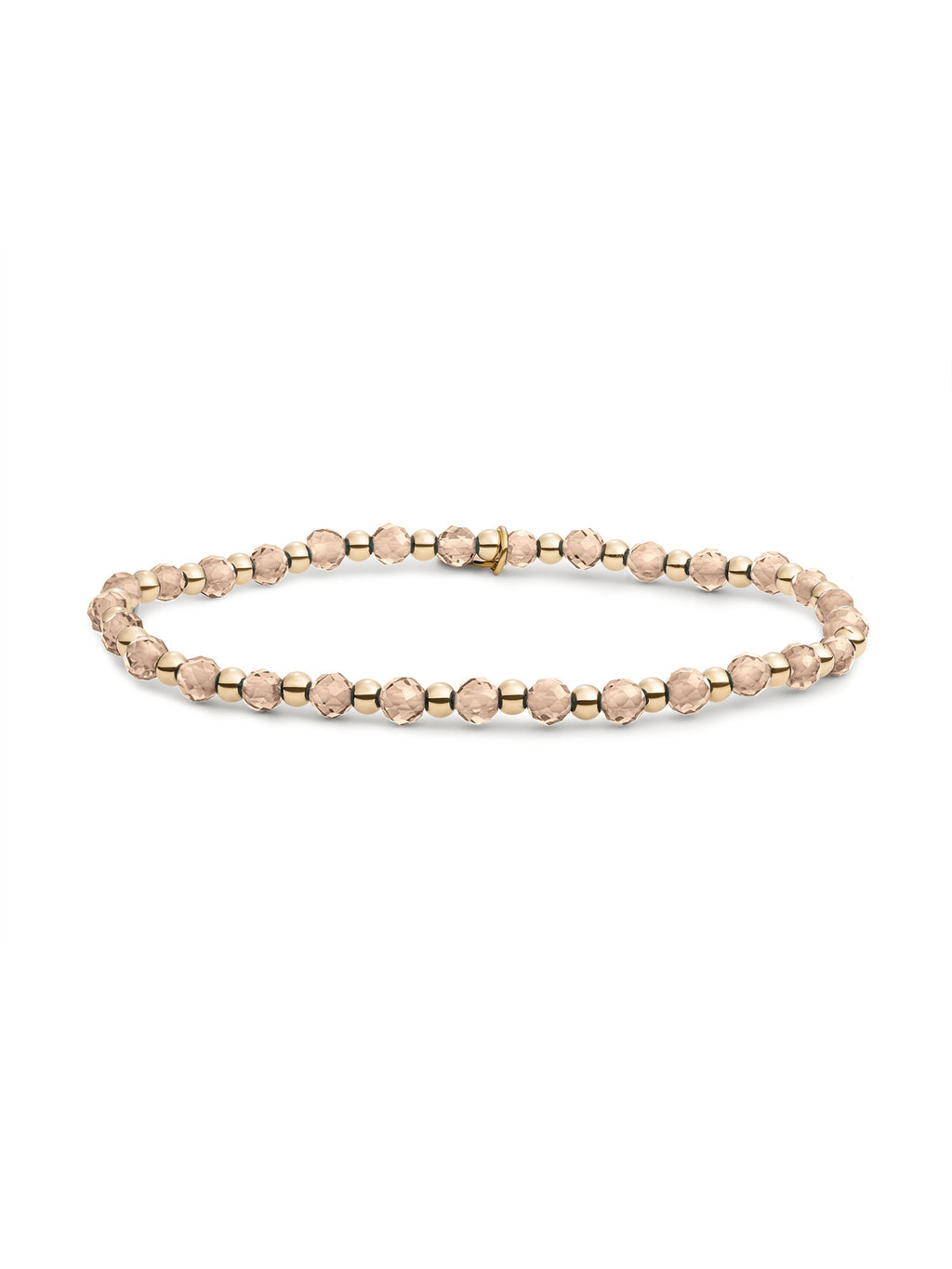 Interstellar Armband Light Citrine Quartz - Gold Plated