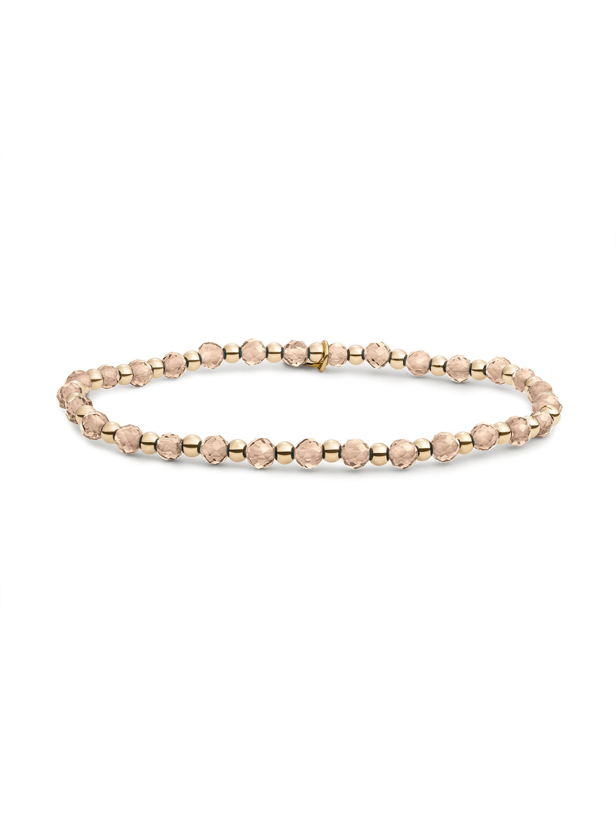 Interstellar Armband Light Citrine Quartz - Gold Plated