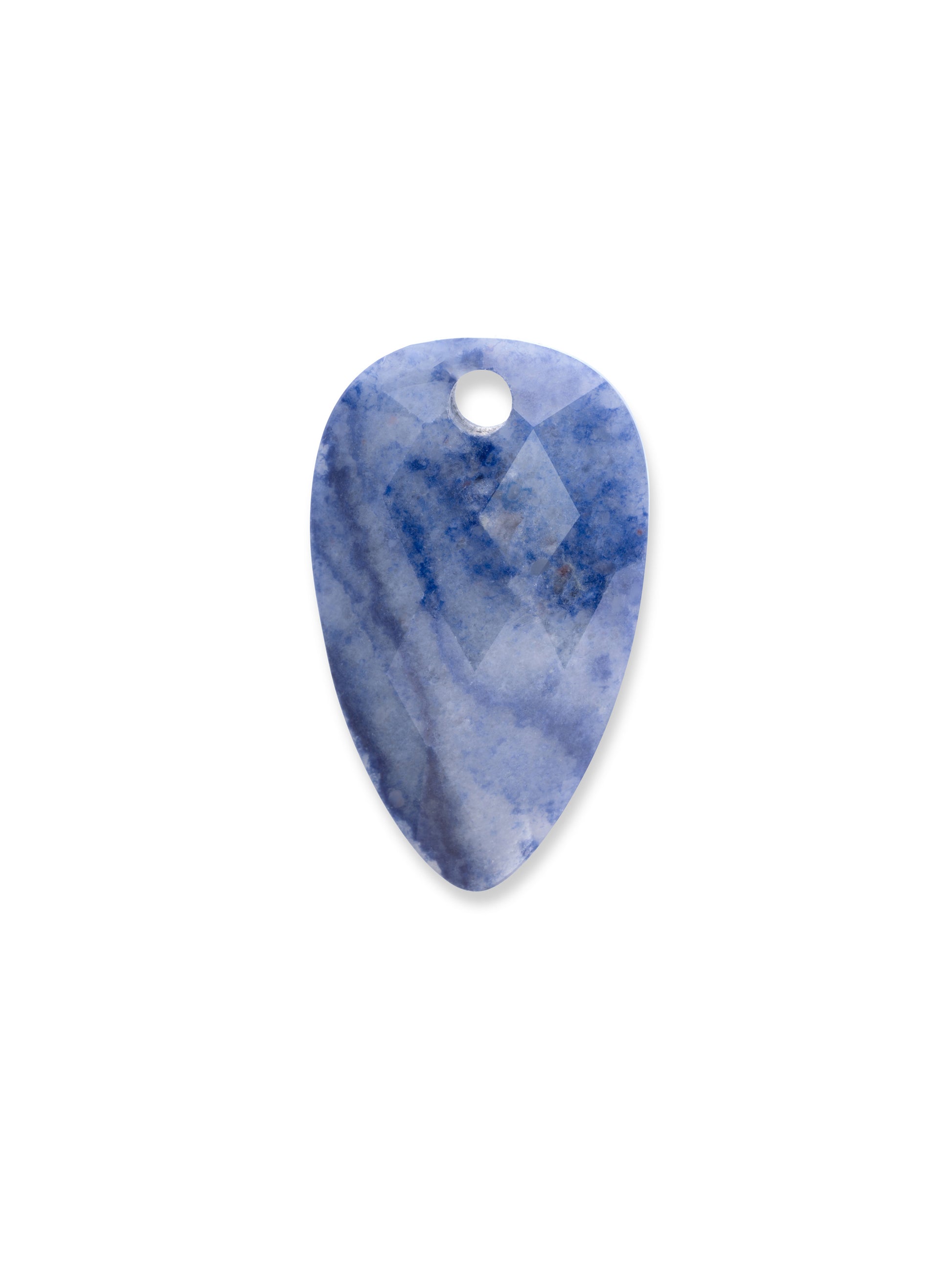 Pendant Edelsteen Blossom Blue Aventurine - Pendant Edelsteen Blossom Blue Aventurine