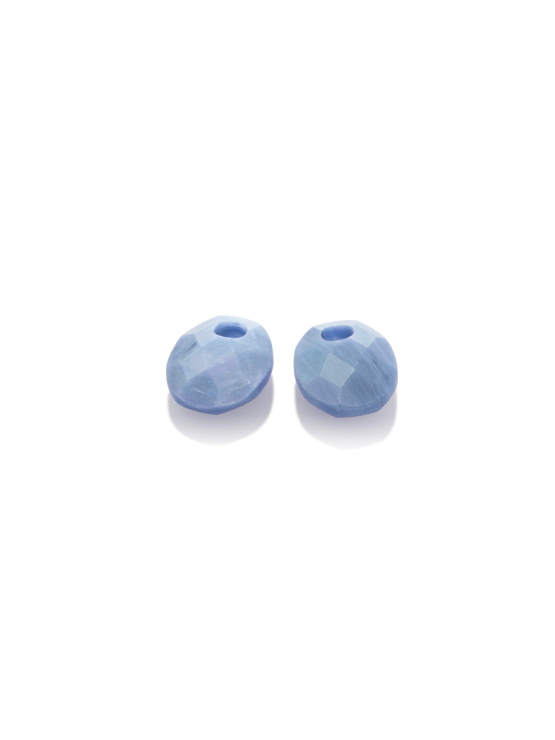 Oorbel Edelstenen Small Oval Blue Aventurine - Oorbel Edelstenen Small Oval Blue Aventurine