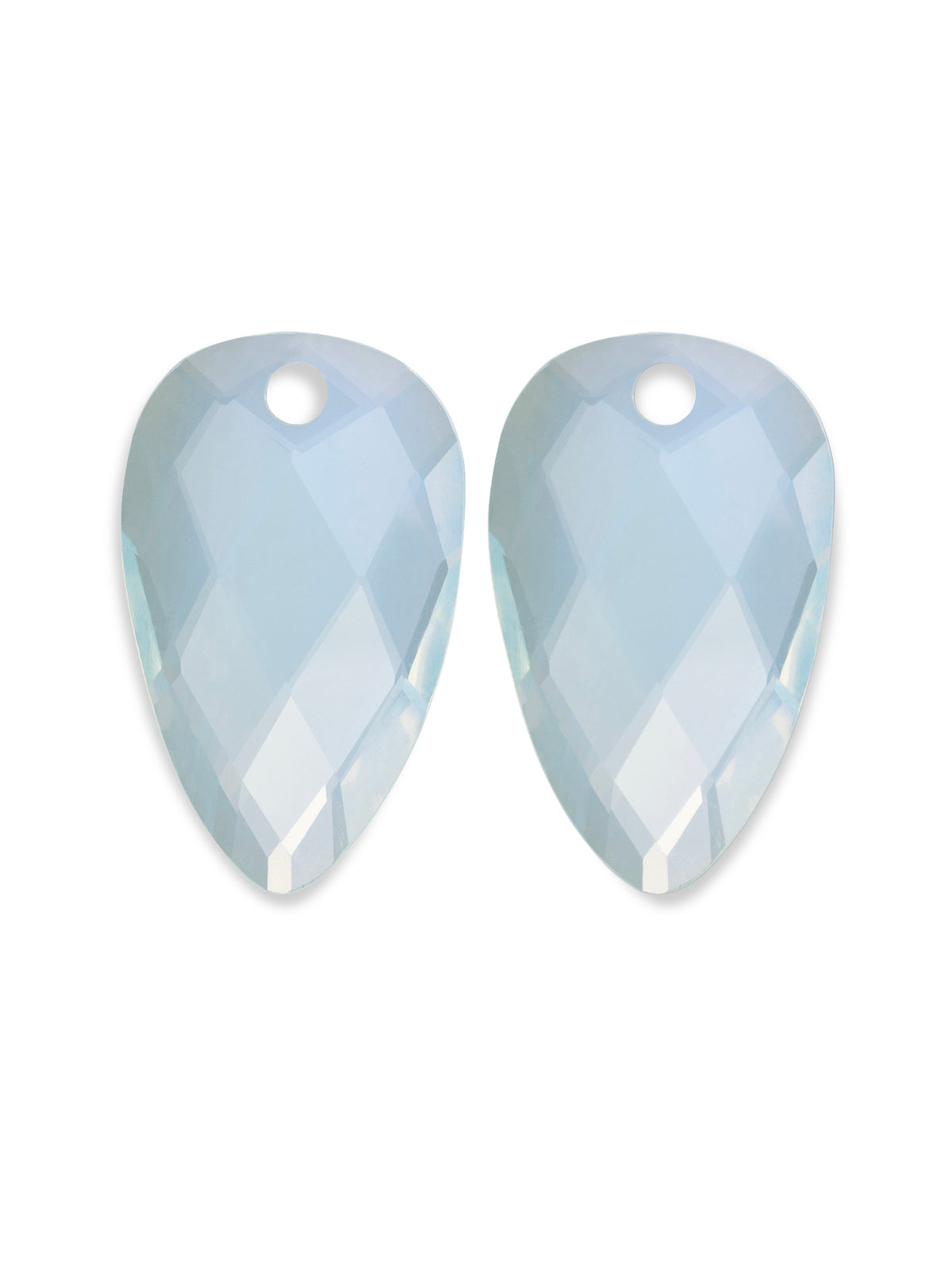Oorbel Edelstenen Blossom Facet Opalite - Oorbel Edelstenen Blossom Facet Opalite