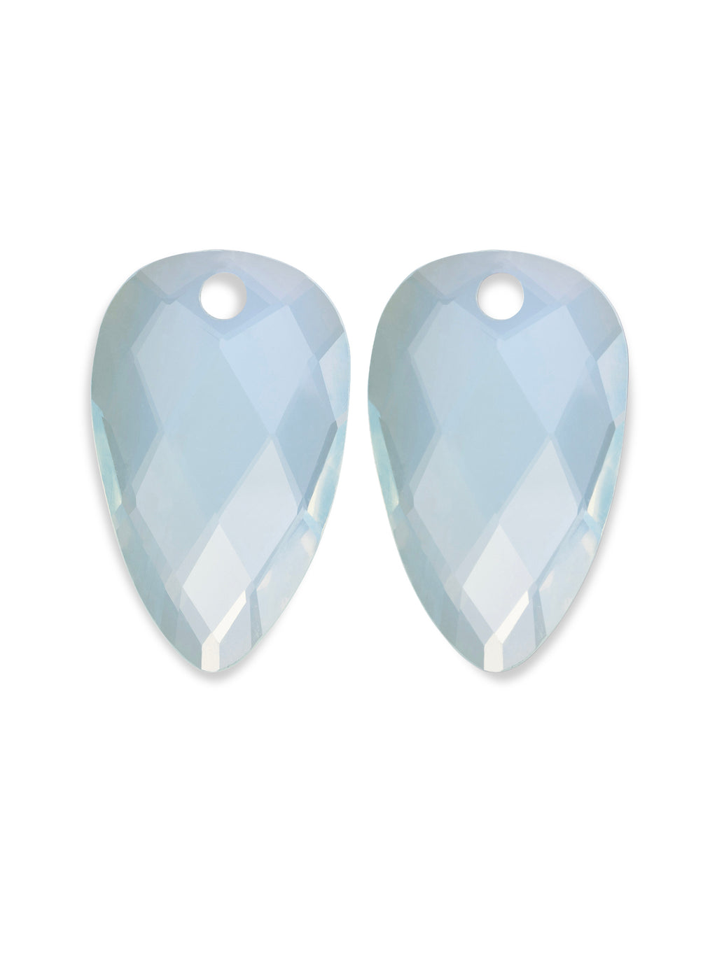 Oorbel Edelstenen Blossom Facet Opalite - Oorbel Edelstenen Blossom Facet Opalite