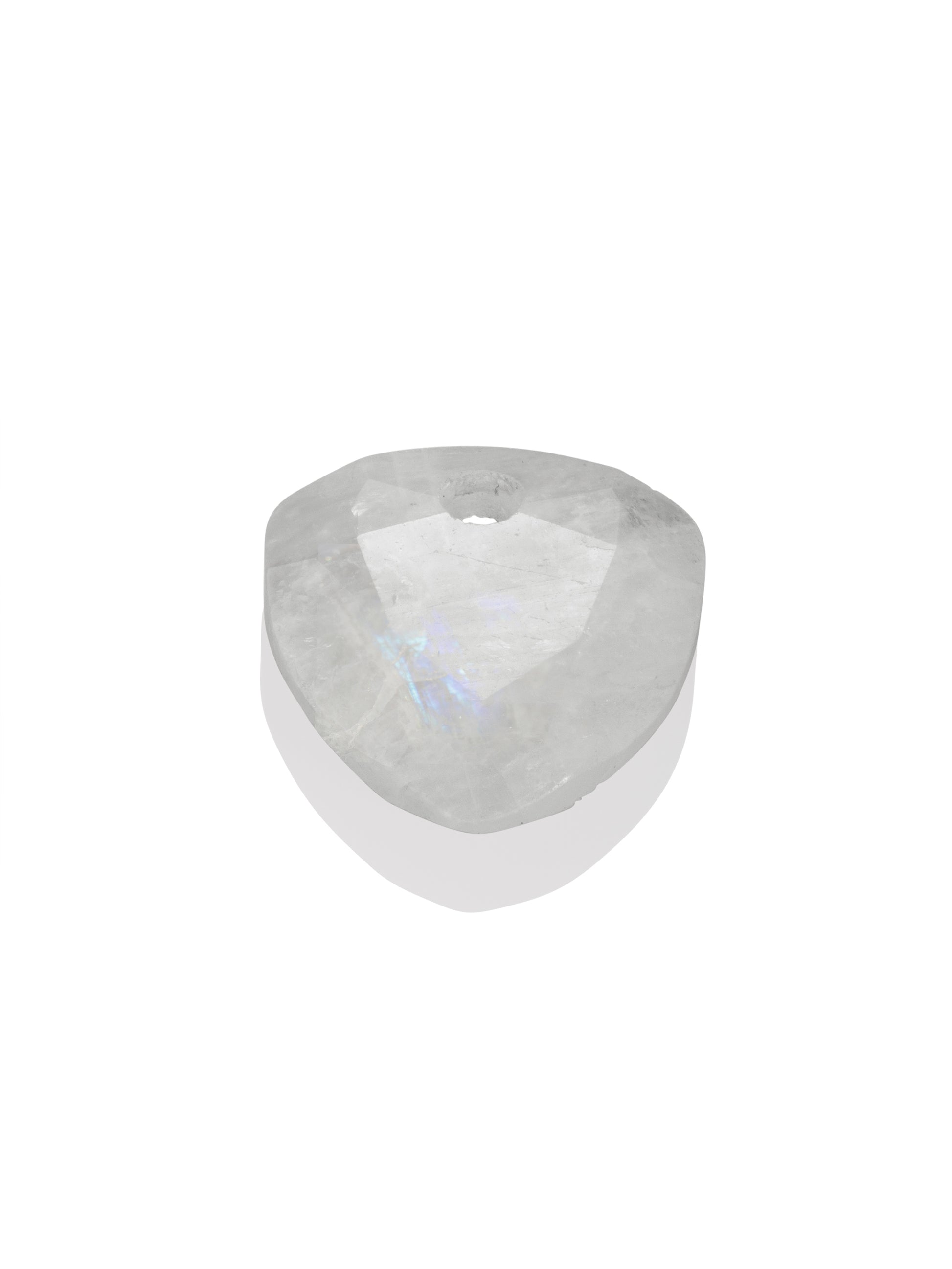 Pendant Edelsteen Trillion Cut Moonstone - Pendant Edelsteen Trillion Cut Moonstone