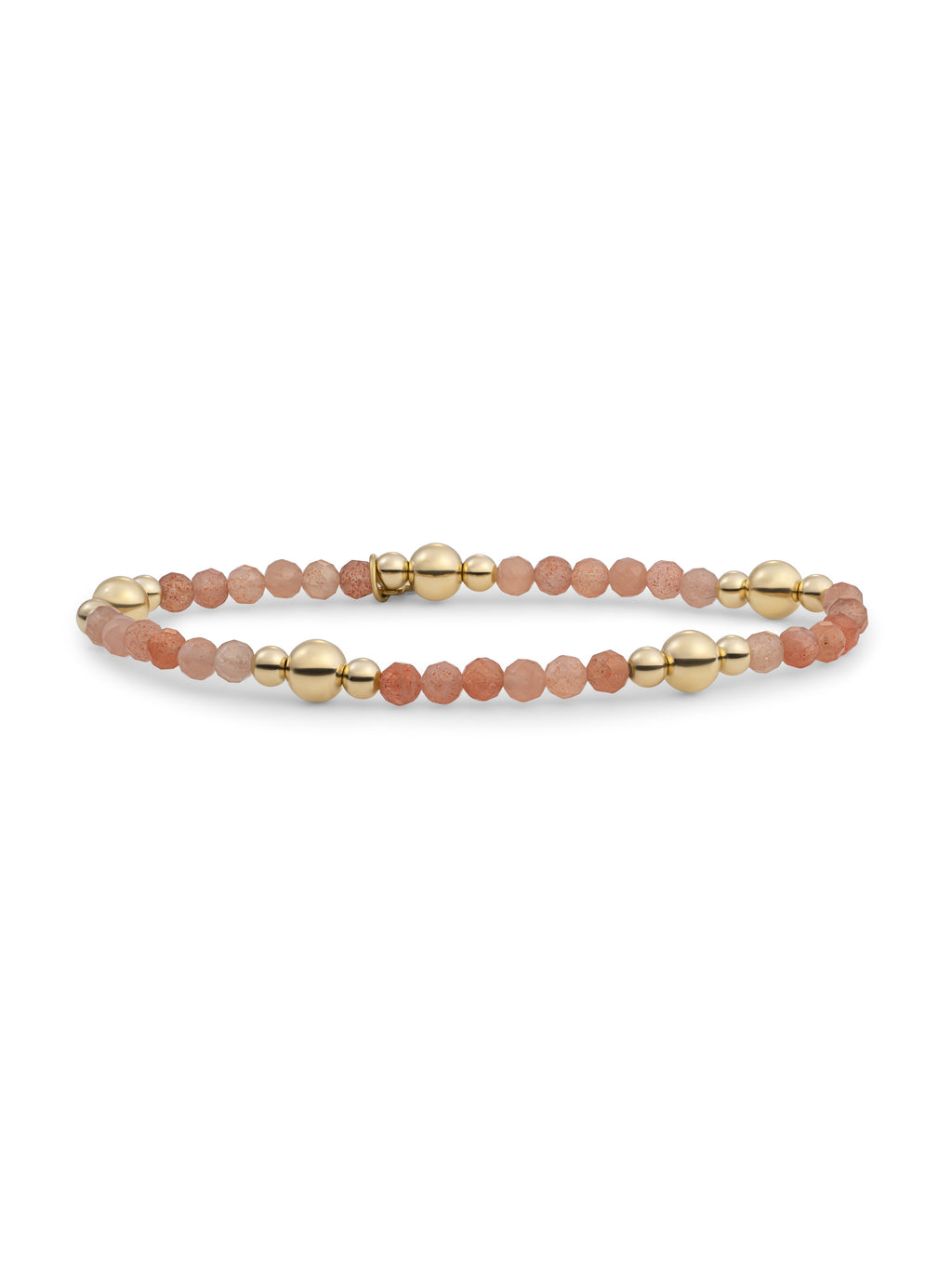 Bold Mix Armband Sunstone - Gold Plated