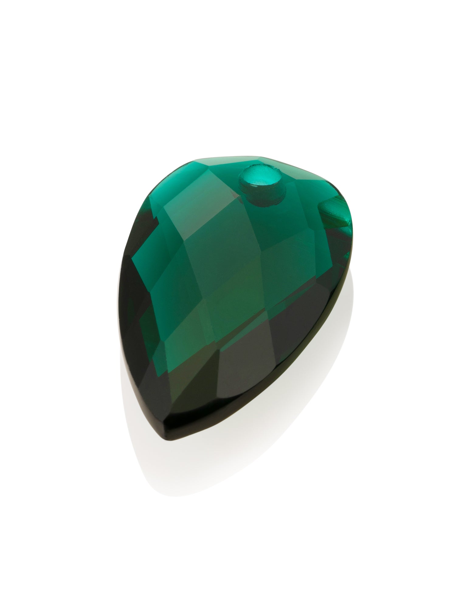 Pendant Edelsteen Blossom Petrol Green Quartz - Pendant Edelsteen Blossom Petrol Green Quartz