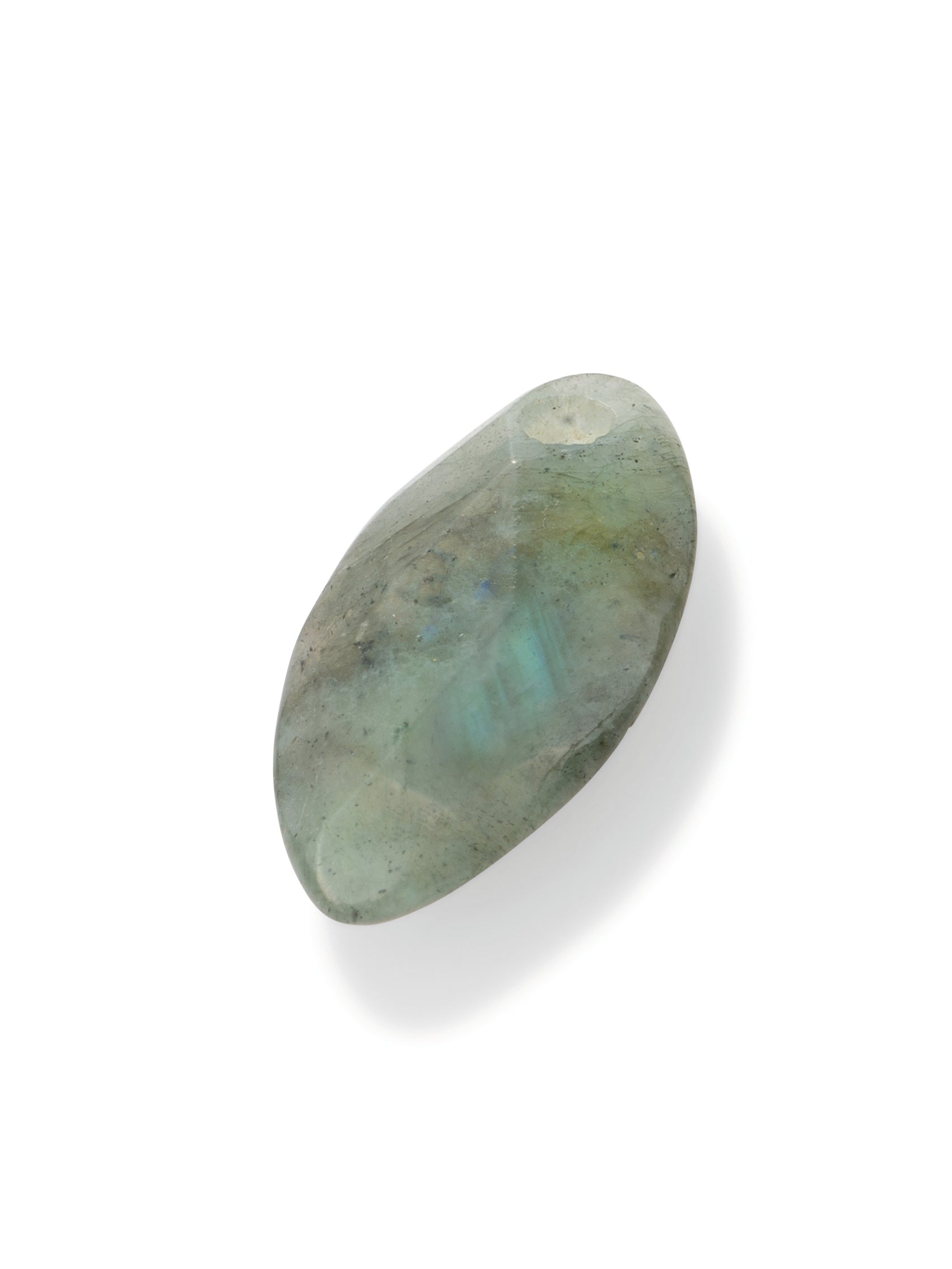Pendant Edelsteen Leaf Labradorite - Pendant Edelsteen Leaf Labradorite