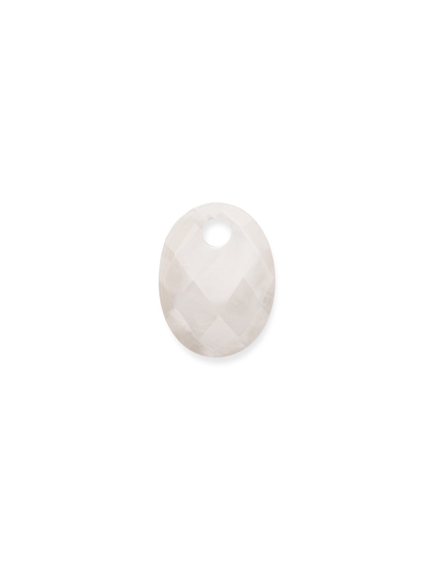 Pendant Edelsteen Medium Oval Mother of Pearl - Pendant Edelsteen Medium Oval Mother of Pearl