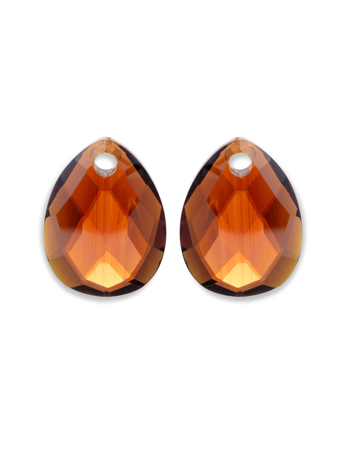 Oorbel Edelstenen Afterglow Citrine Quartz - Oorbel Edelstenen Afterglow Citrine Quartz