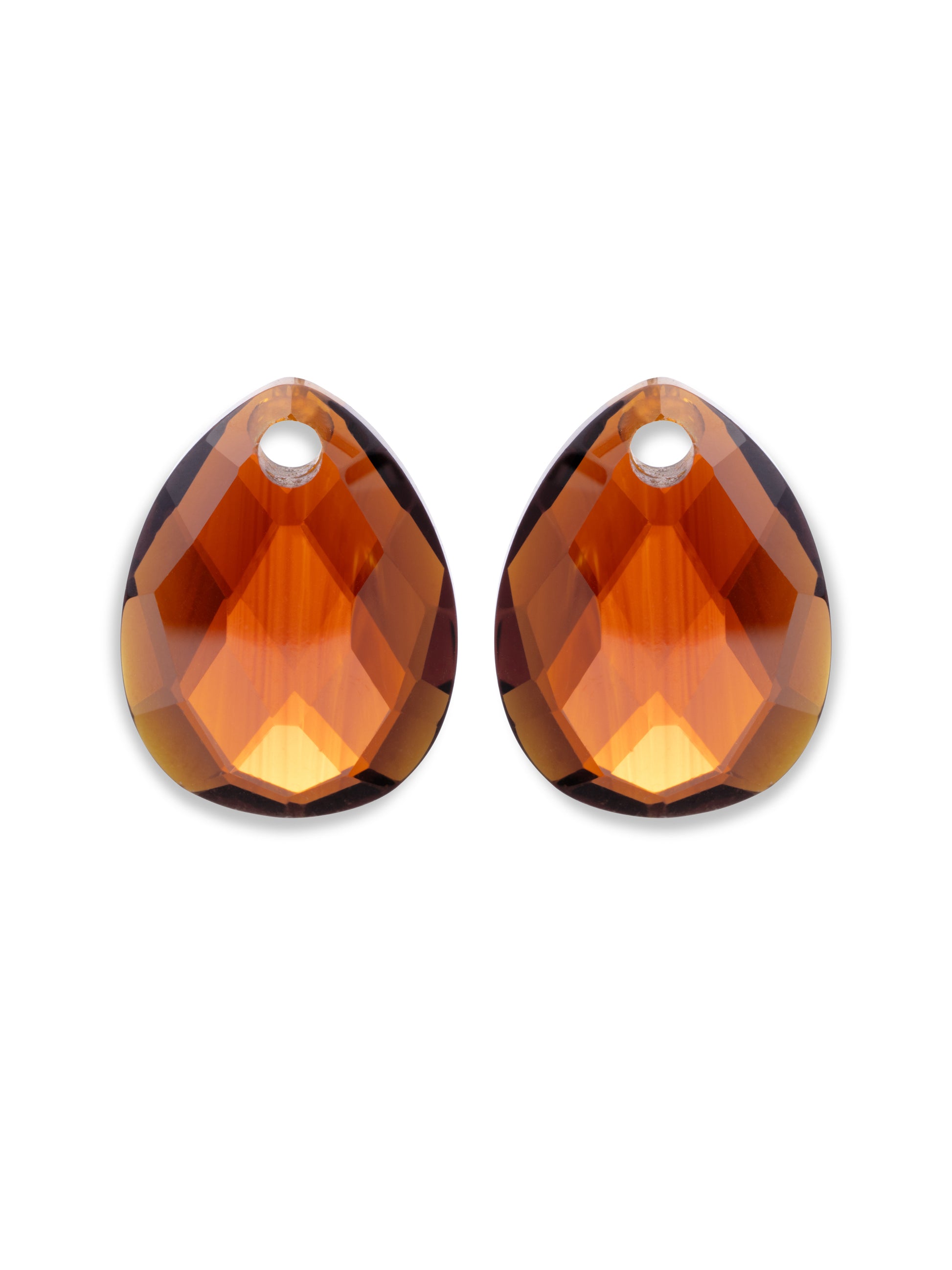 Oorbel Edelstenen Afterglow Citrine Quartz - Oorbel Edelstenen Afterglow Citrine Quartz