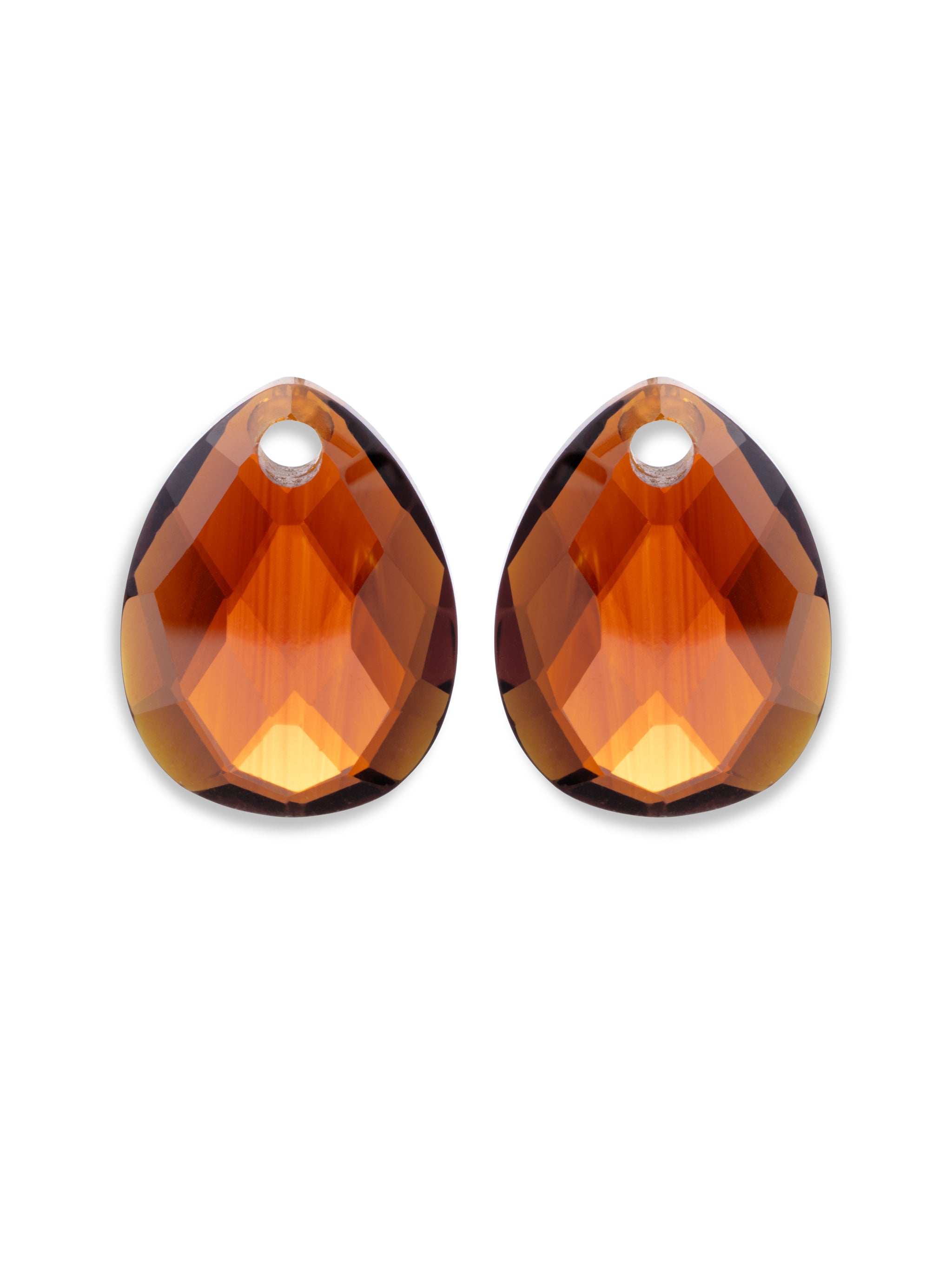 Oorbel Edelstenen Afterglow Citrine Quartz - Oorbel Edelstenen Afterglow Citrine Quartz