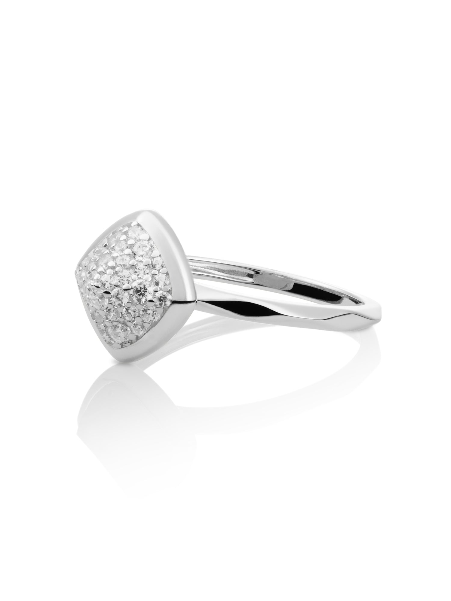 Edge Ring Zirconia Zilver - 52