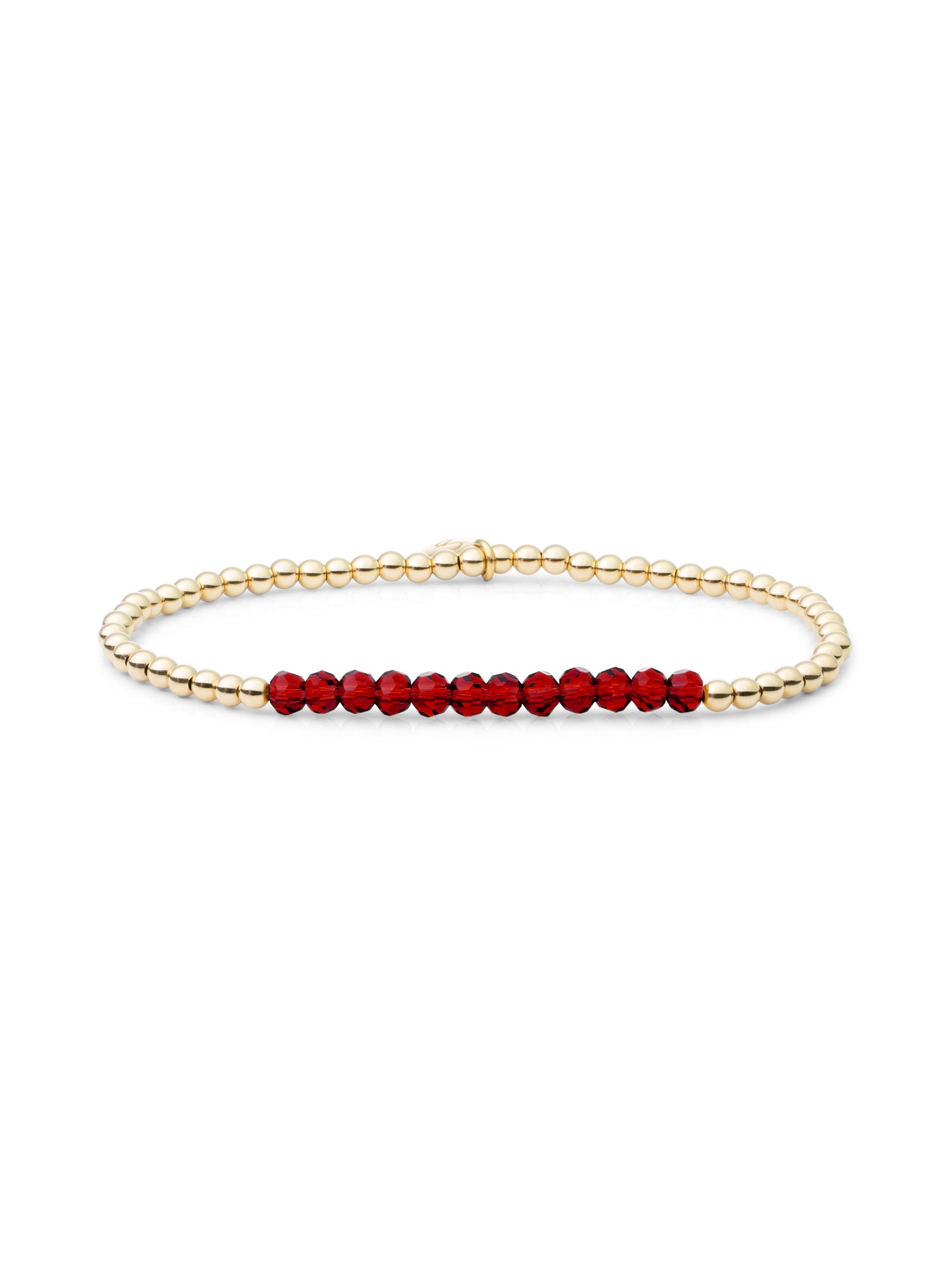 Universe Armband Ruby Quartz - Gold Plated