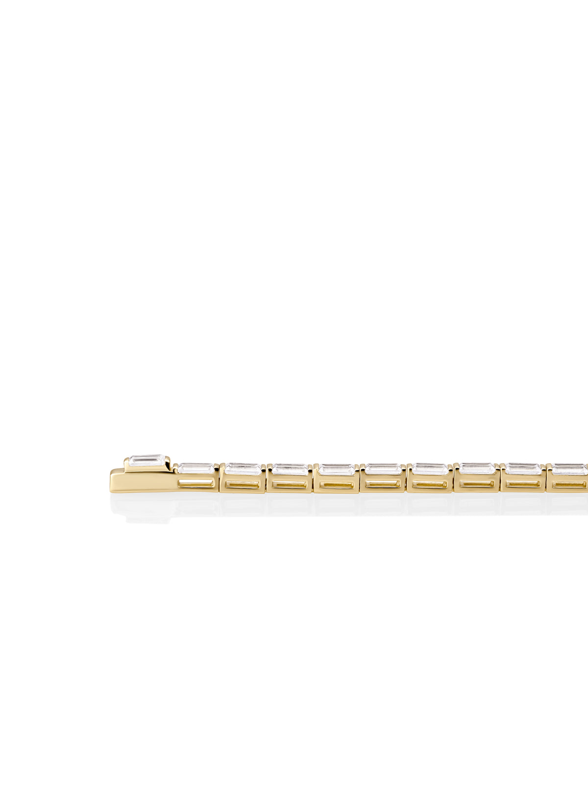 Tennis Baguette Armband
