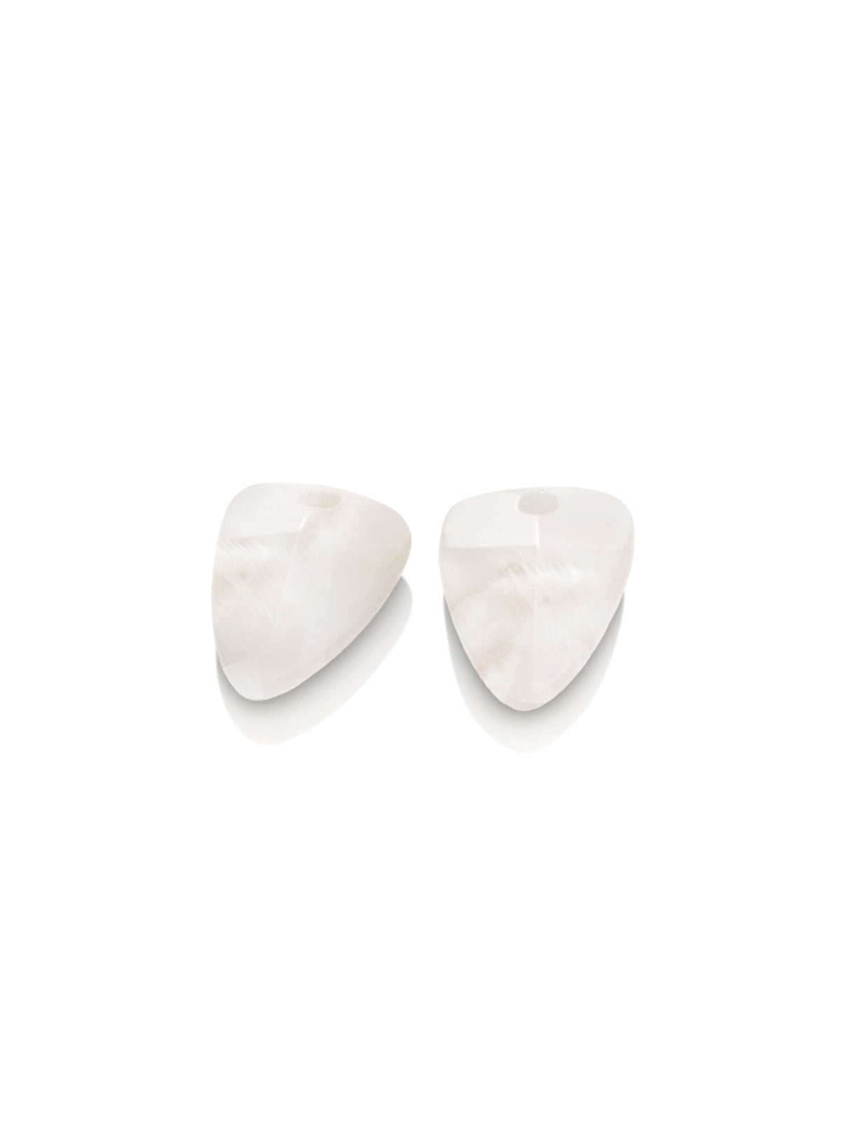 Oorbel Edelstenen Mother of Pearl Edge Mini - Oorbel Edelstenen Mother of Pearl Edge Mini