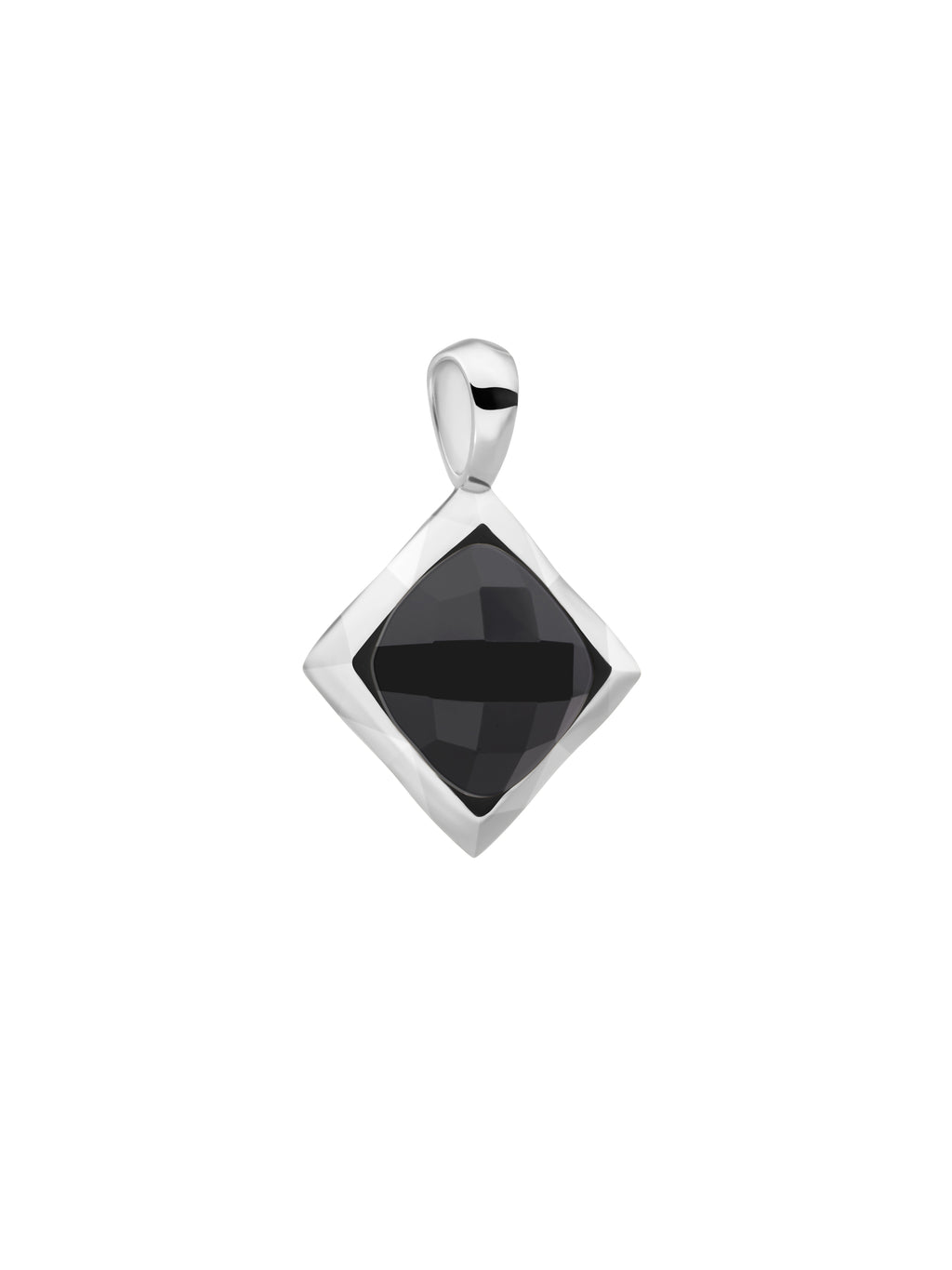 Cushion Cut Pendant Onyx