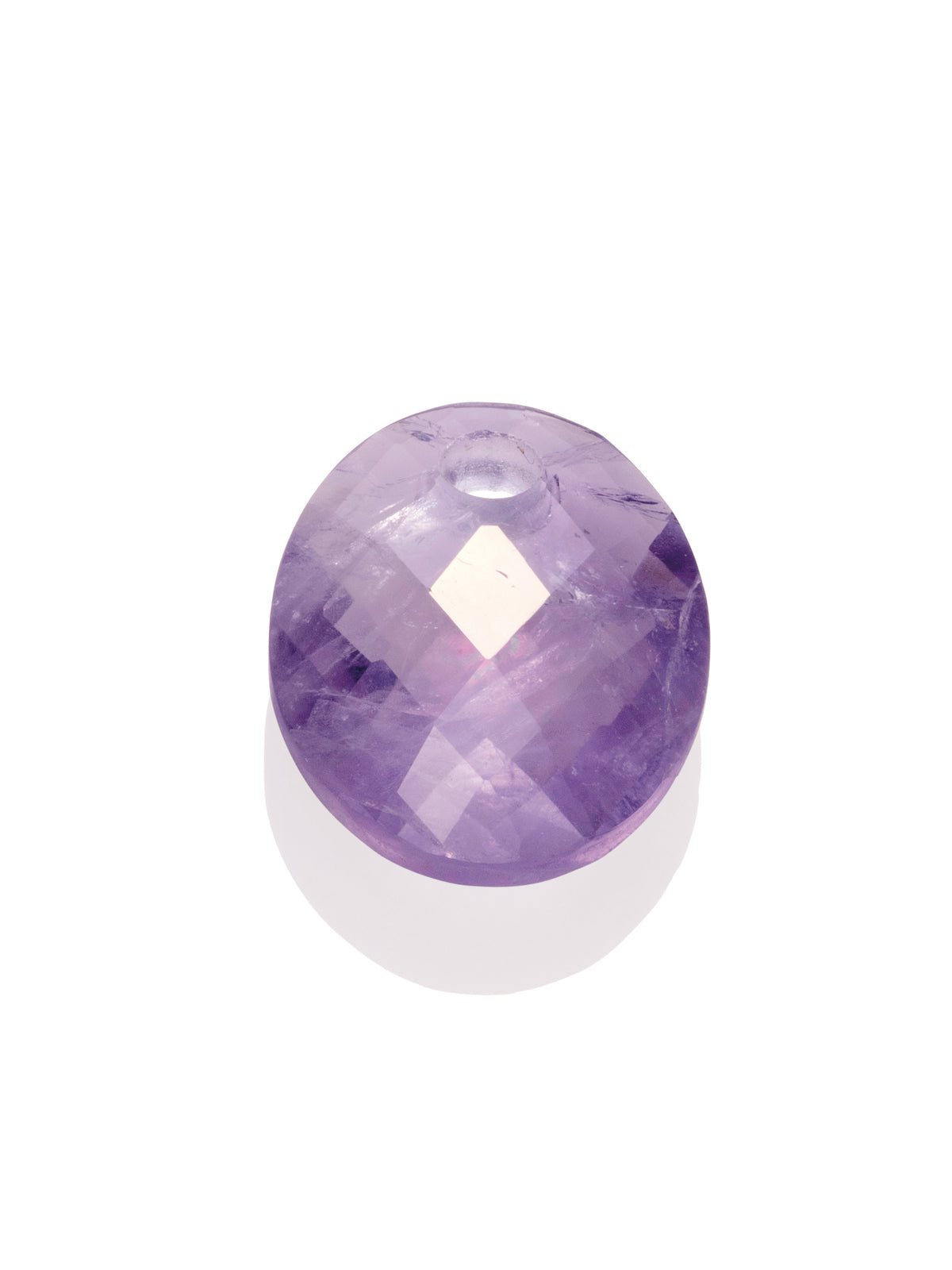 Pendant Edelsteen Medium Oval Amethyst - Pendant Edelsteen Medium Oval Amethyst