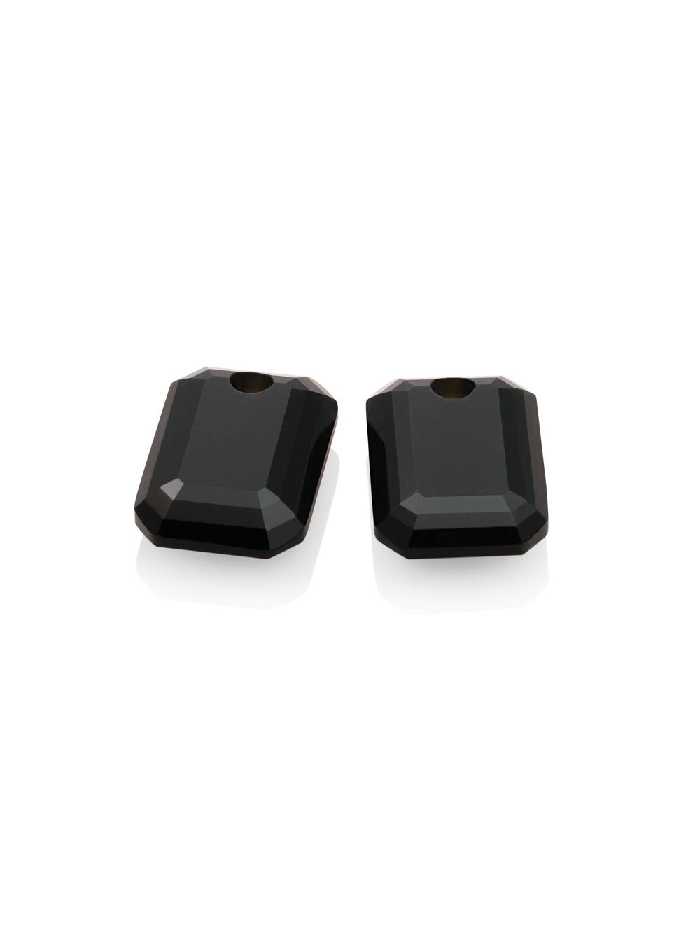 Oorbel Edelstenen Baguette Onyx - Oorbel Edelstenen Baguette Onyx