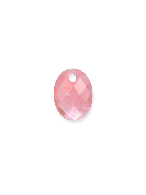 Pendant Edelsteen Medium Oval Cherry Quartz - Pendant Edelsteen Medium Oval Cherry Quartz