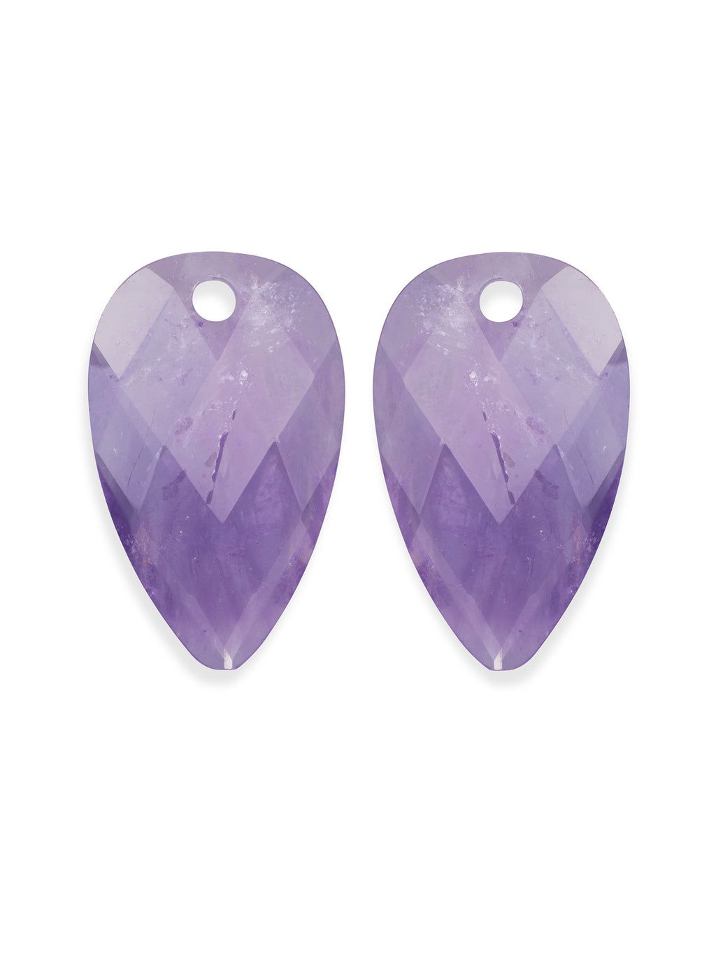 Oorbel Edelstenen Blossom Amethyst - Oorbel Edelstenen Blossom Amethyst