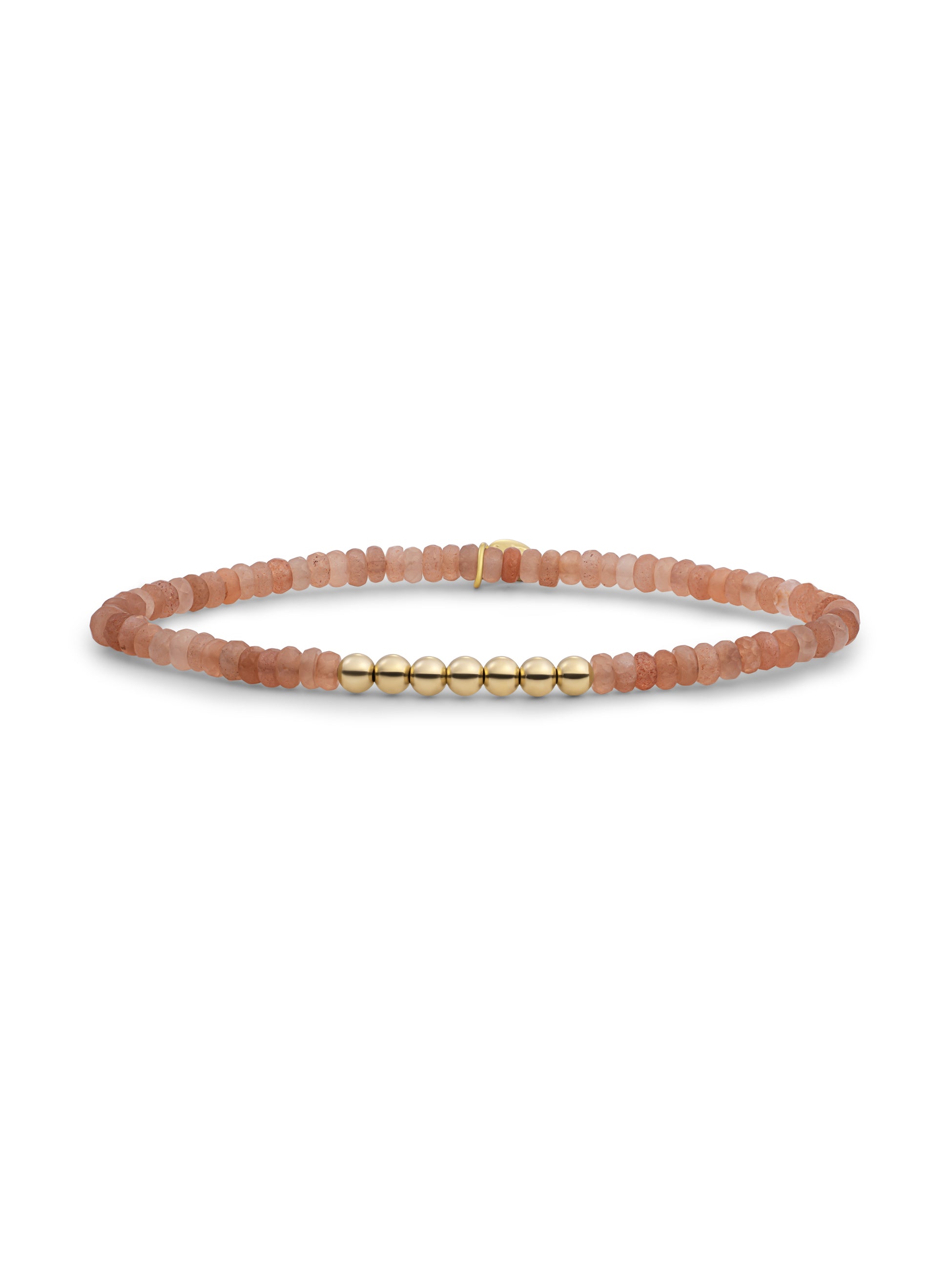 Reverse Universe Armband Sunstone - Gold Plated