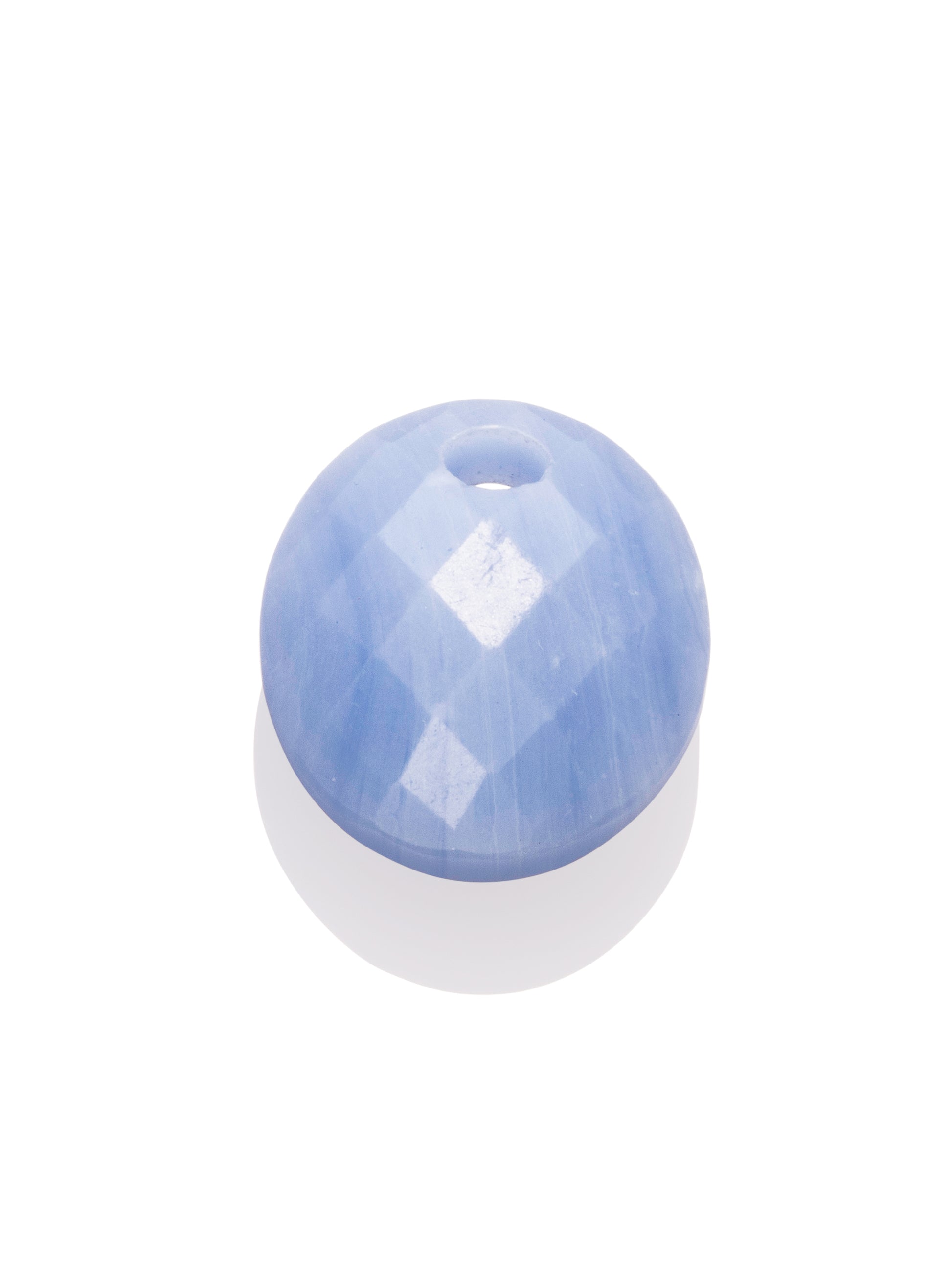 Pendant Edelsteen Medium Oval Blue Lace Agate - Pendant Edelsteen Medium Oval Blue Lace Agate