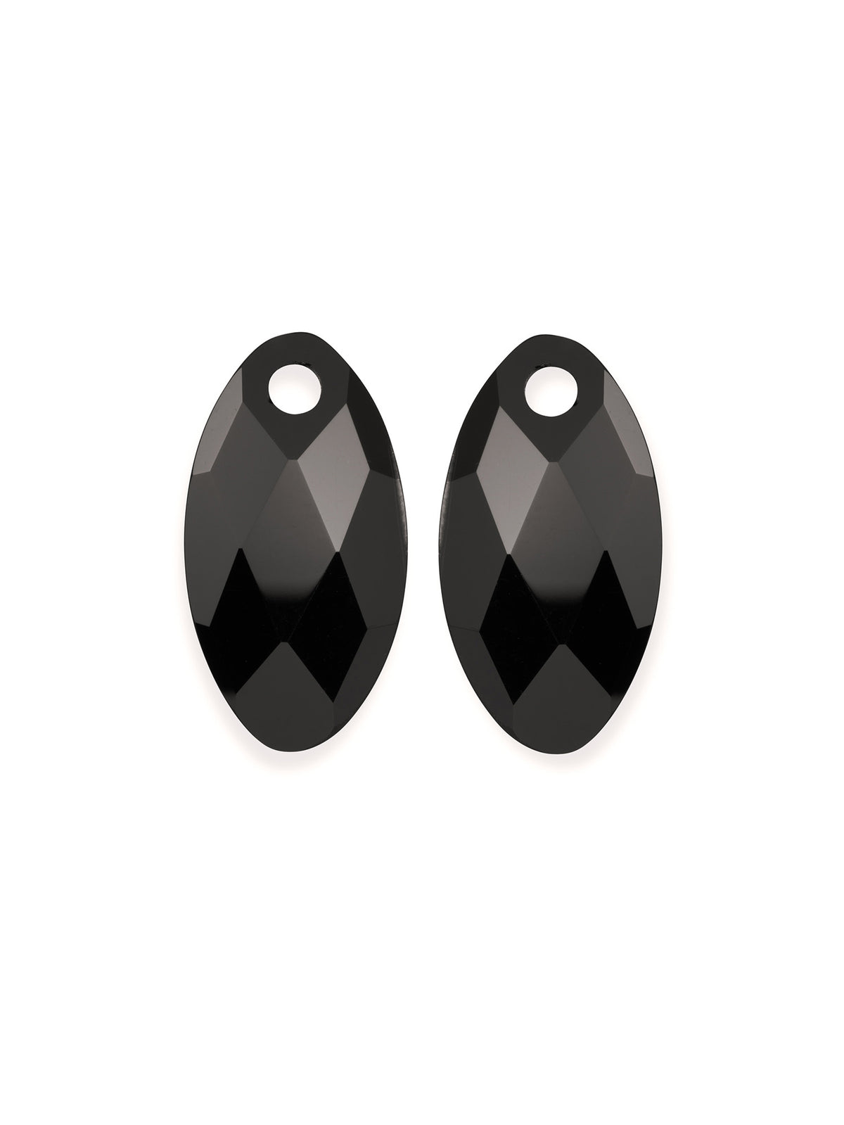 Oorbel Edelstenen Leaf Onyx - Oorbel Edelstenen Leaf Onyx
