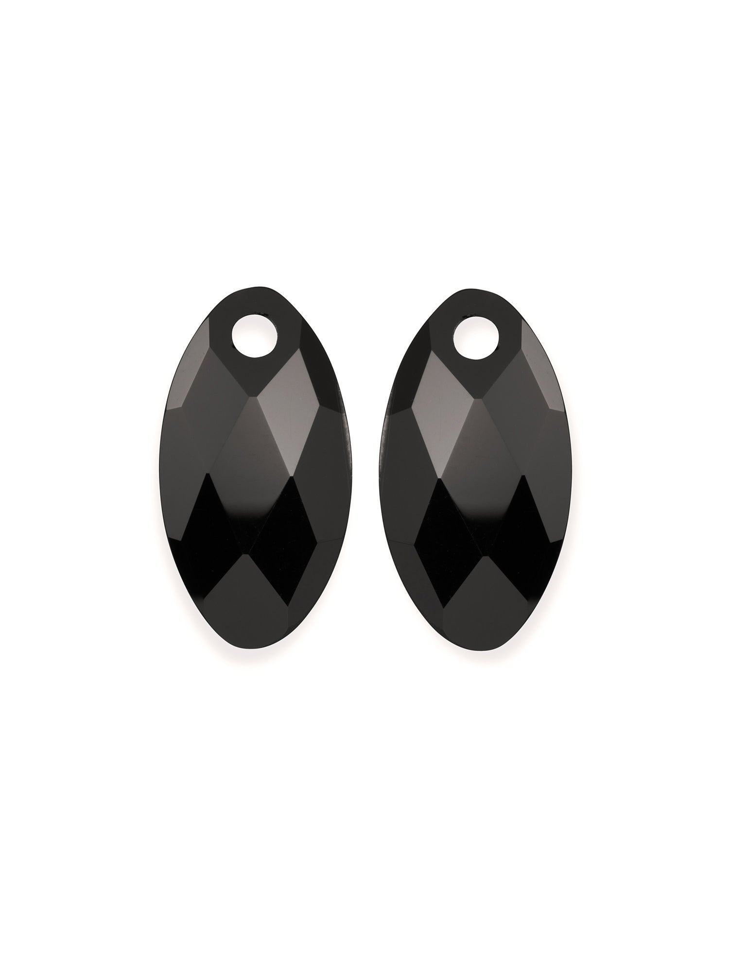 Oorbel Edelstenen Leaf Onyx - Oorbel Edelstenen Leaf Onyx
