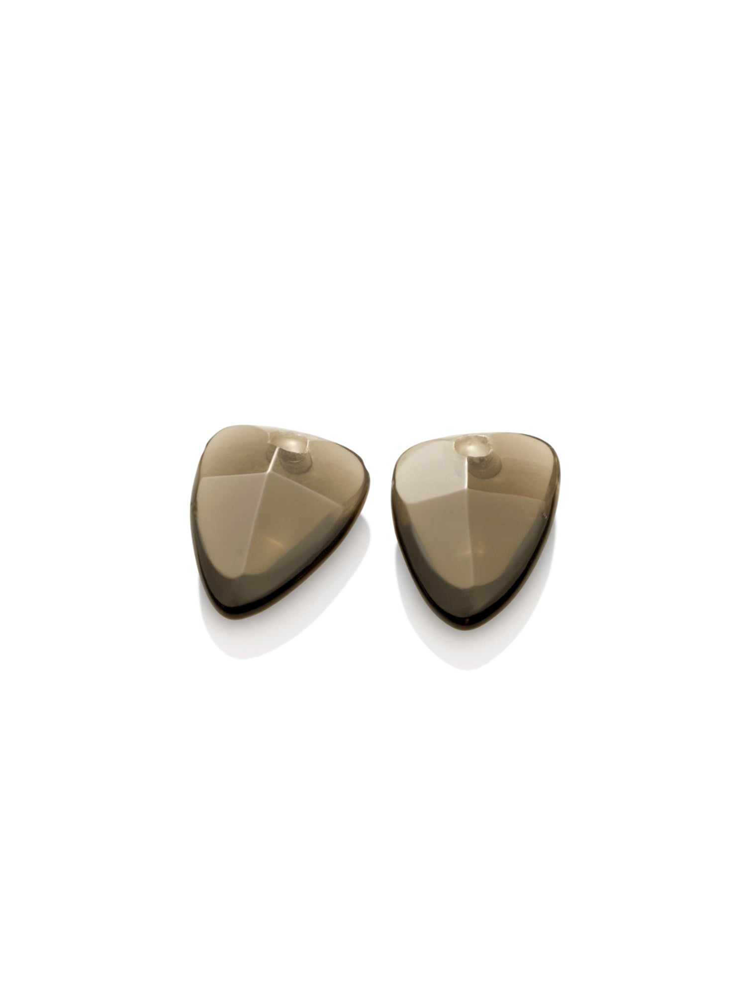 Oorbel Edelstenen Smoky Quartz Edge Mini - Oorbel Edelstenen Smoky Quartz Edge Mini