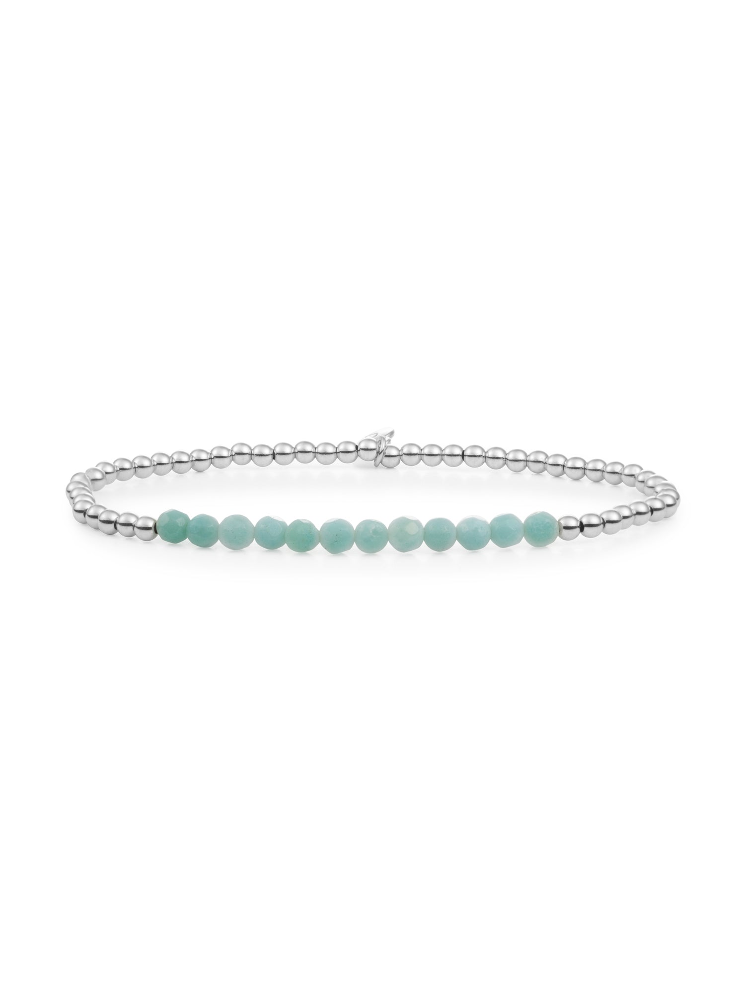 Universe Armband Amazonite - 0.00 / 0.00 / Rhodium Plated