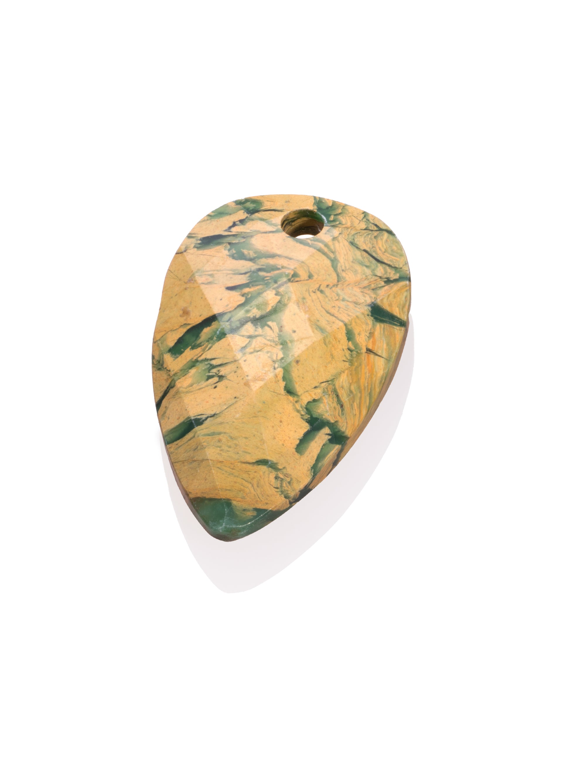 Pendant Edelsteen Hidden Gem Blossom Ya’an Green Jade - Pendant Edelsteen Hidden Gem Blossom Ya’an Green Jade