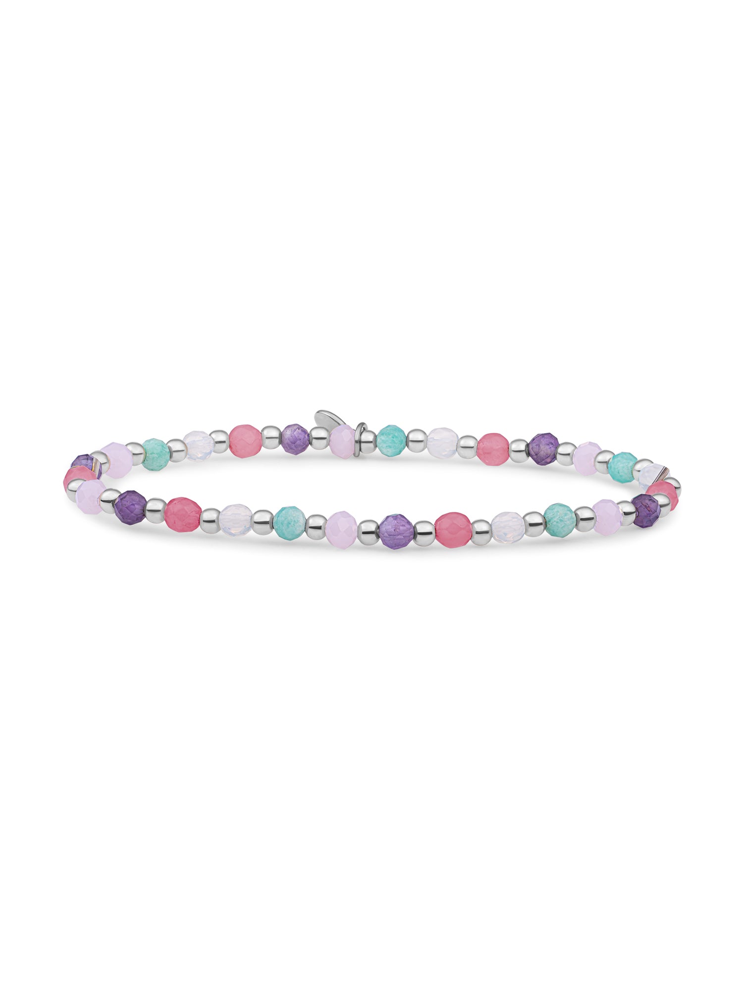 Interstellar Armband Multi Gem - Rhodium Plated