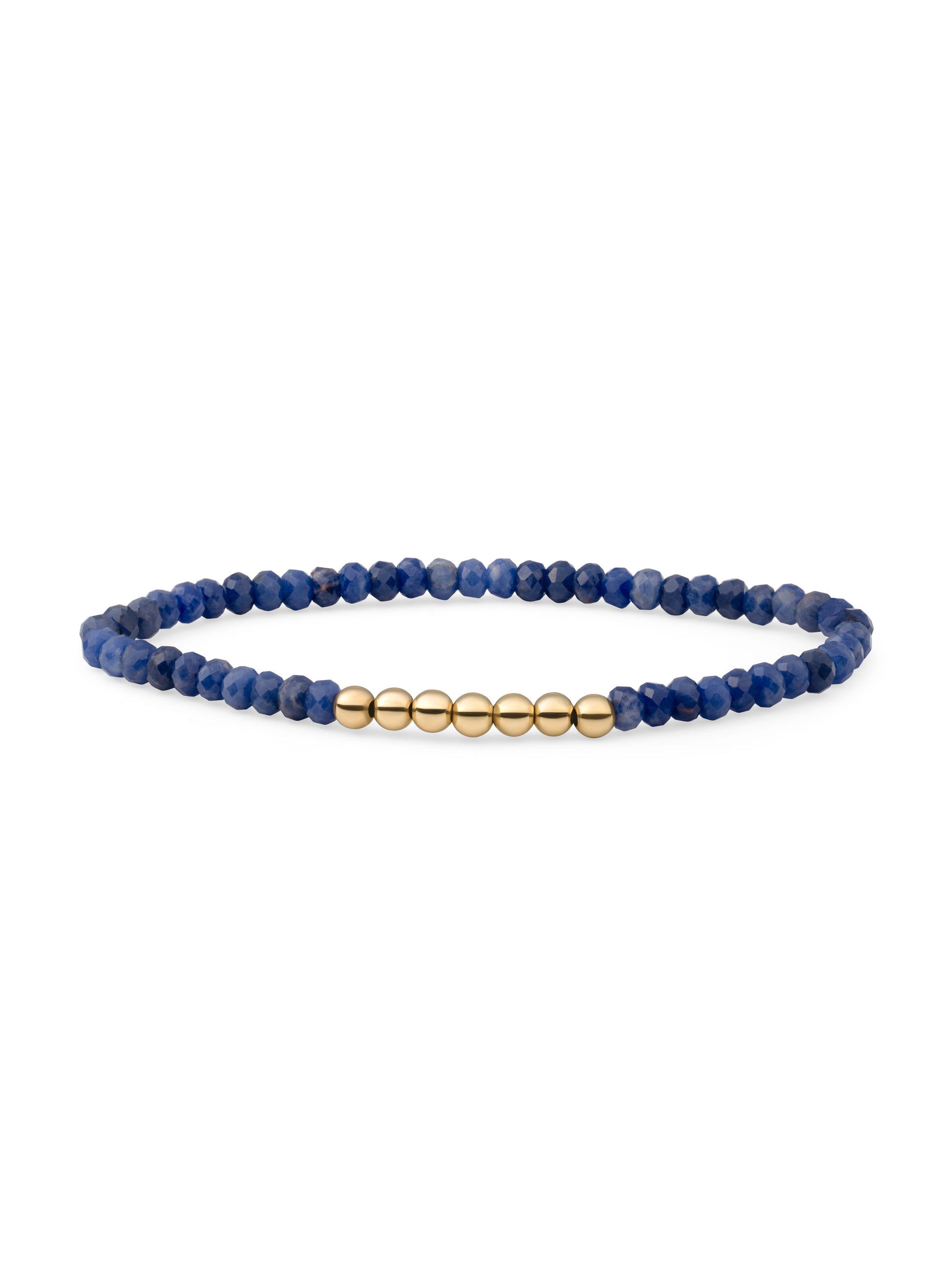 Reverse Universe Armband Sodalite - Gold Plated