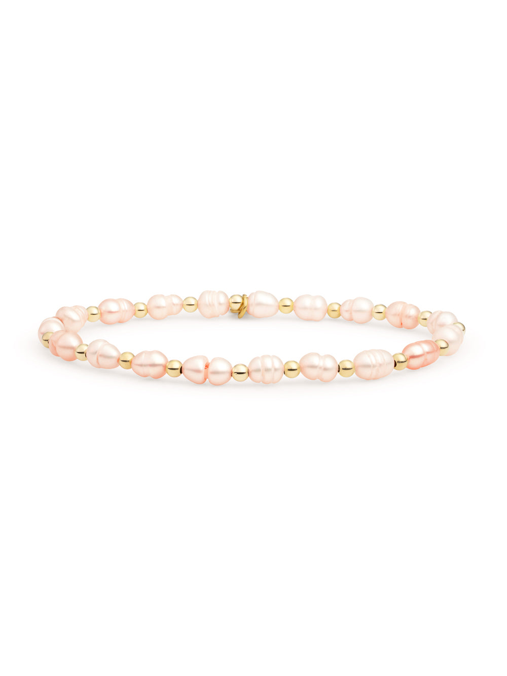 Interstellar Armband Peach Pearl - 0.00 / 0.00 / Gold Plated