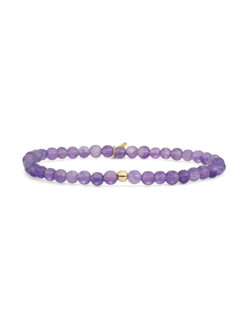 Saturn Armband Small Amethyst - 0.00 / 0.00 / Gold Plated