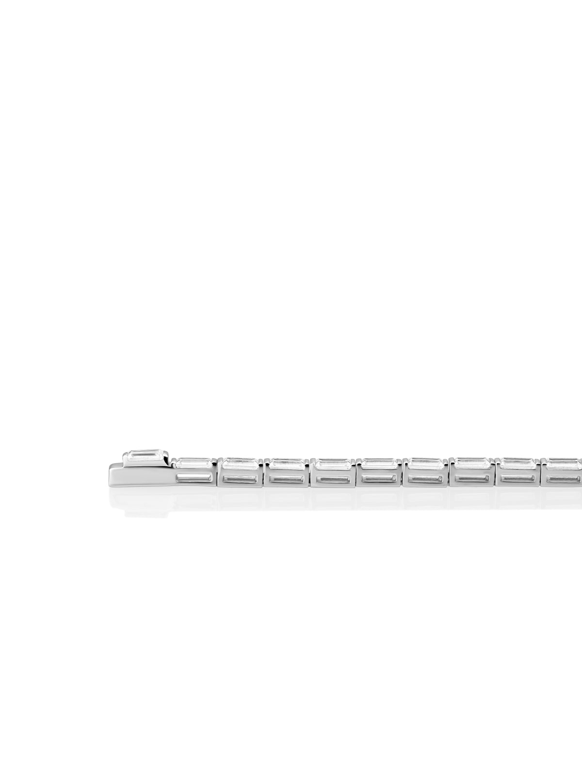 Tennis Baguette Armband