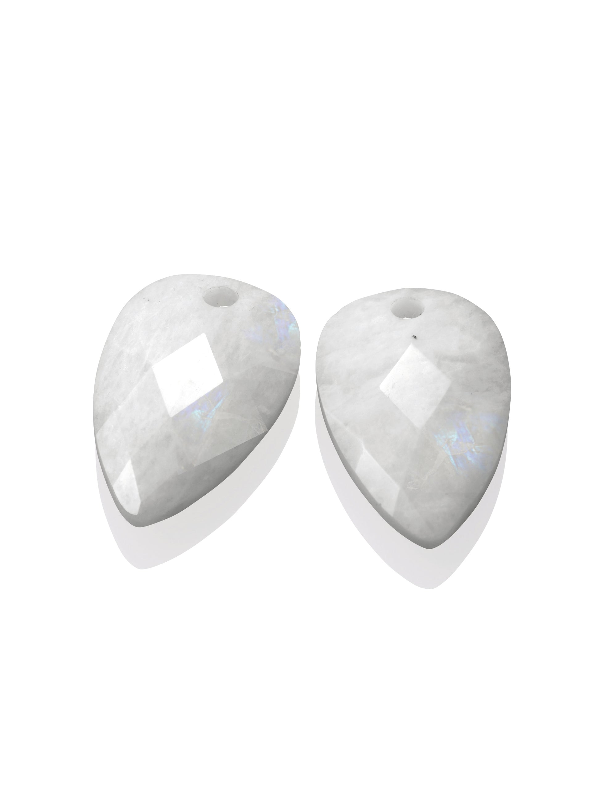 Oorbel Edelstenen Blossom Moonstone - Oorbel Edelstenen Blossom Moonstone