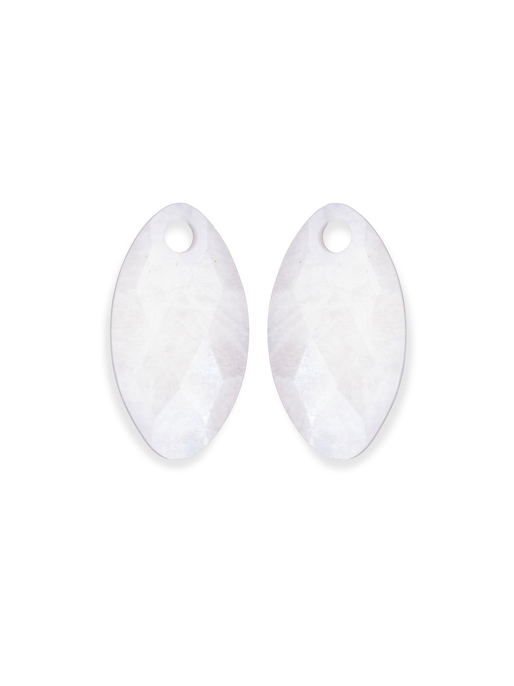 Oorbel Edelstenen Leaf Moonstone - Oorbel Edelstenen Leaf Moonstone