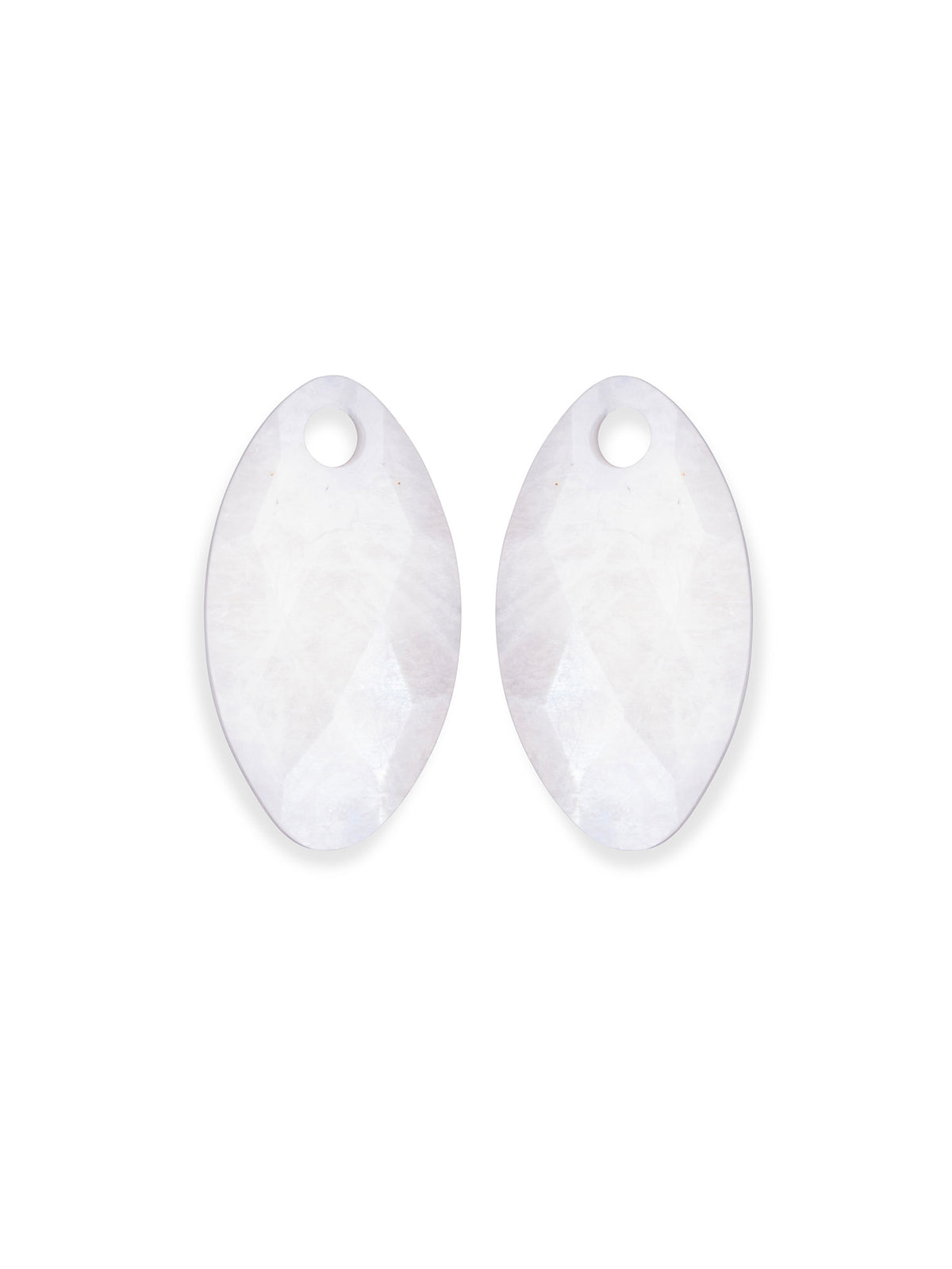 Oorbel Edelstenen Leaf Moonstone - Oorbel Edelstenen Leaf Moonstone