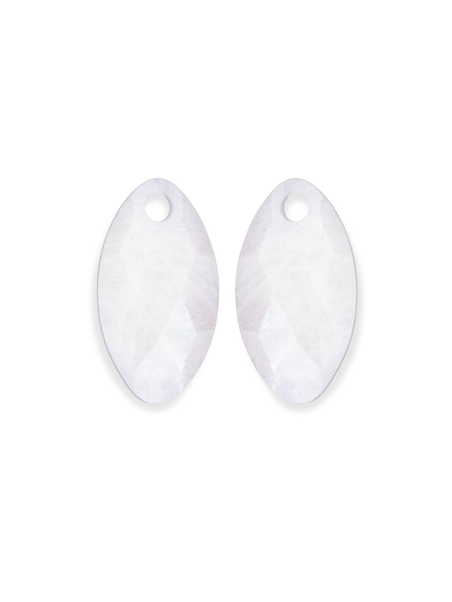Oorbel Edelstenen Leaf Moonstone - Oorbel Edelstenen Leaf Moonstone