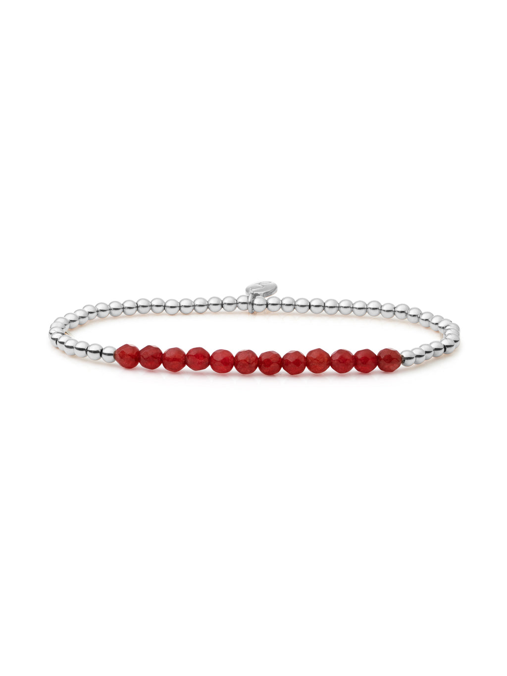 Universe Armband Red Coral - 0.00 / 0.00 / Gold Plated
